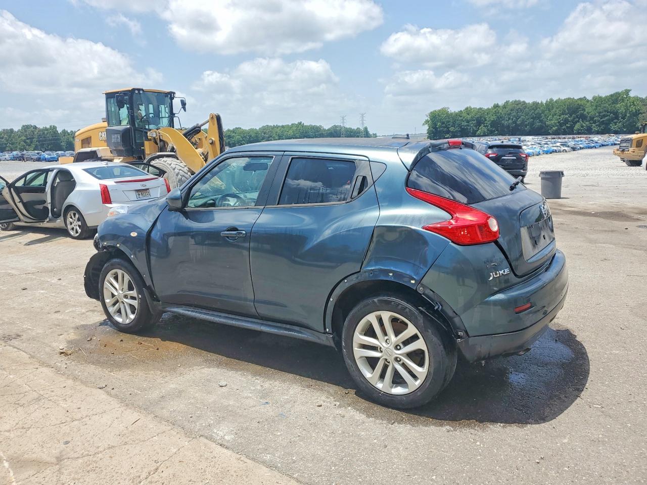 2014 Nissan Juke Sv Серый vin: JN8AF5MR1ET358310
