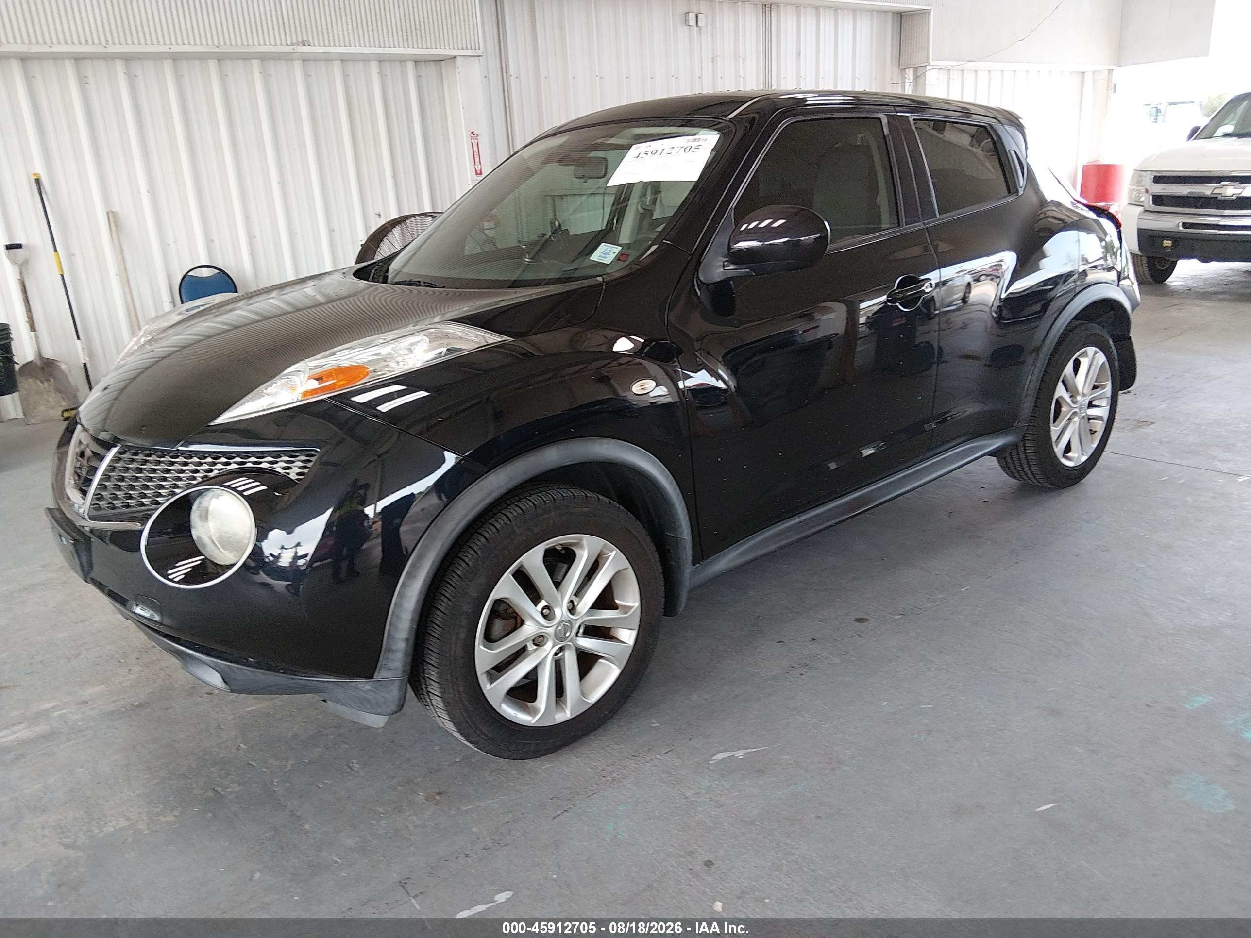 2014 Nissan Juke Sv Black vin: JN8AF5MR1ET453918