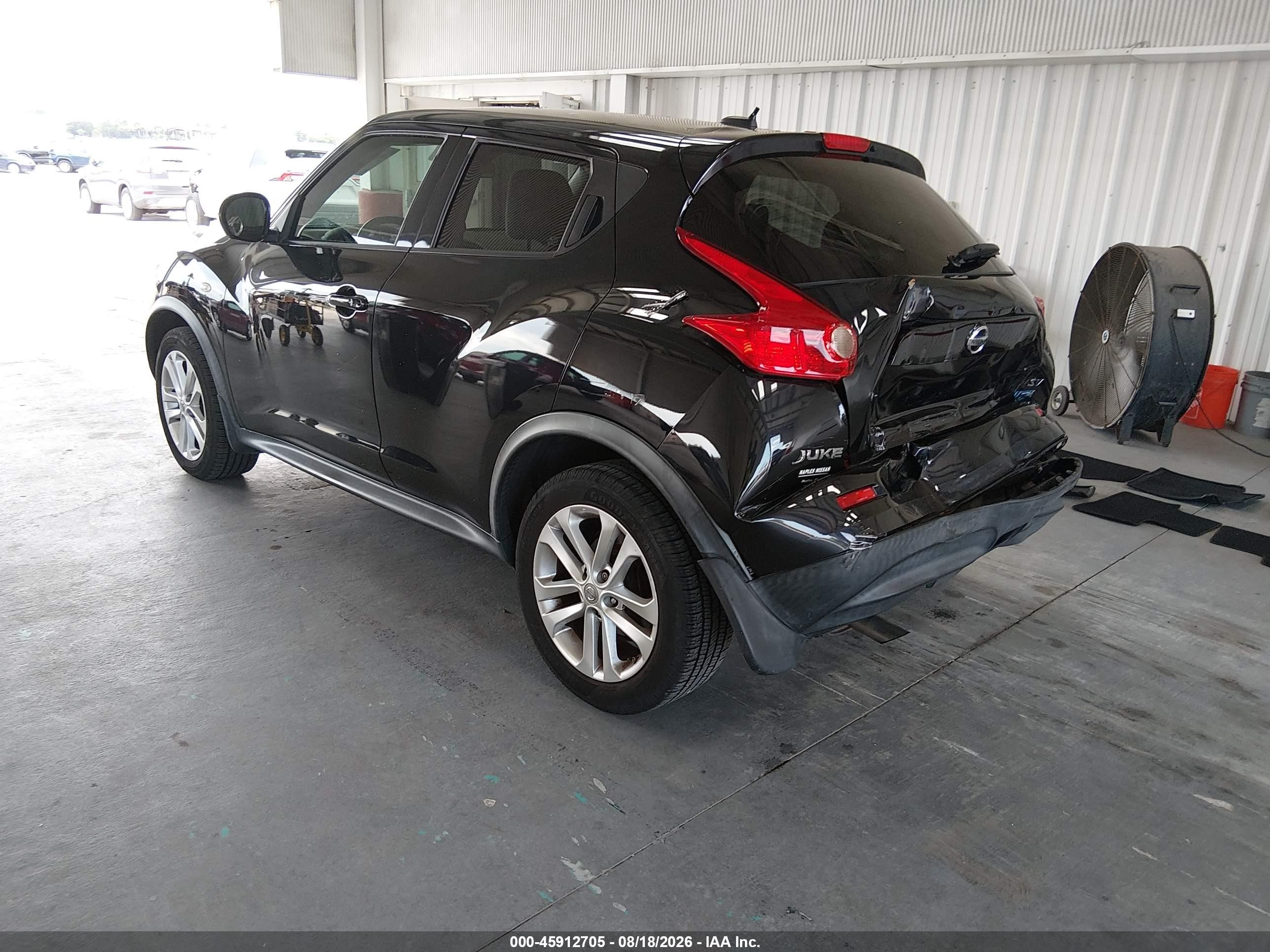 2014 Nissan Juke Sv Black vin: JN8AF5MR1ET453918