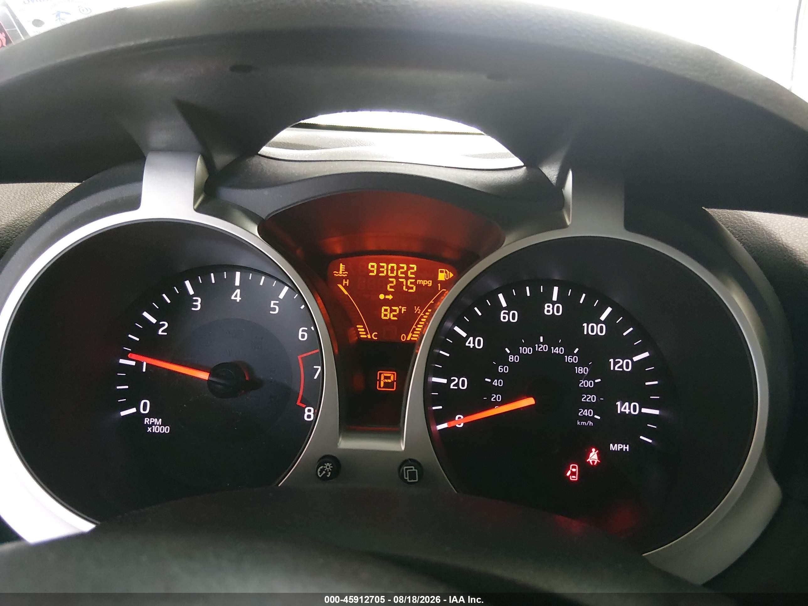 2014 Nissan Juke Sv Black vin: JN8AF5MR1ET453918