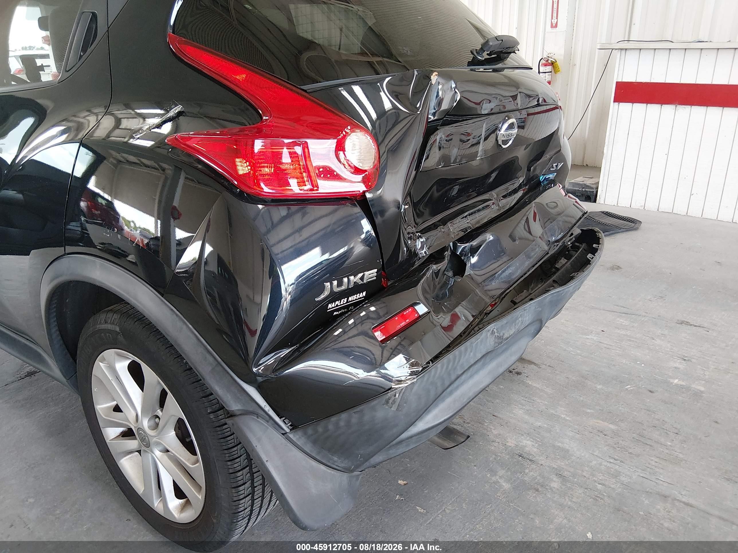 2014 Nissan Juke Sv Black vin: JN8AF5MR1ET453918