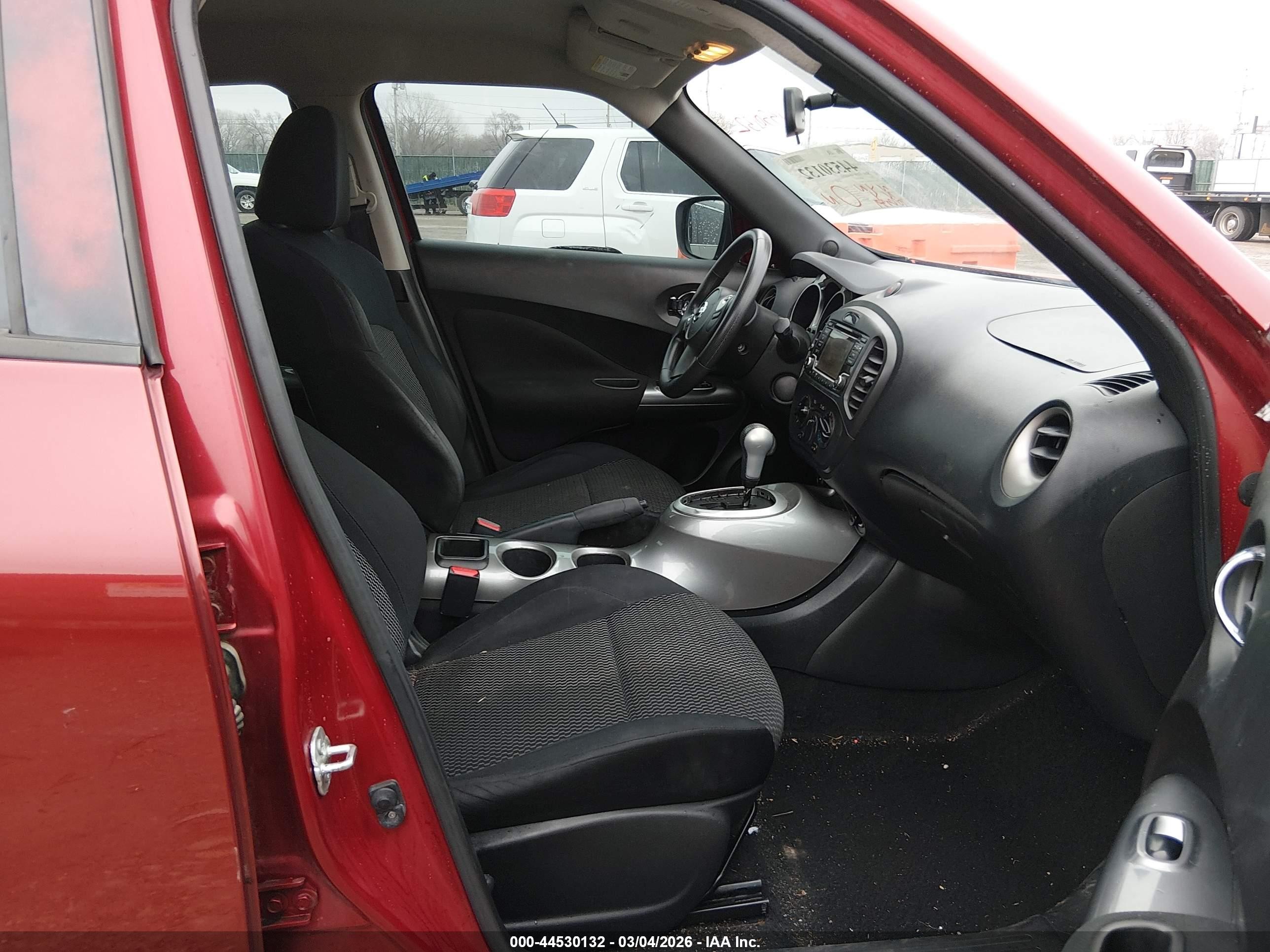 2015 Nissan Juke Nismo/s/sl/sv Темно-бордовый vin: JN8AF5MR1FT500530