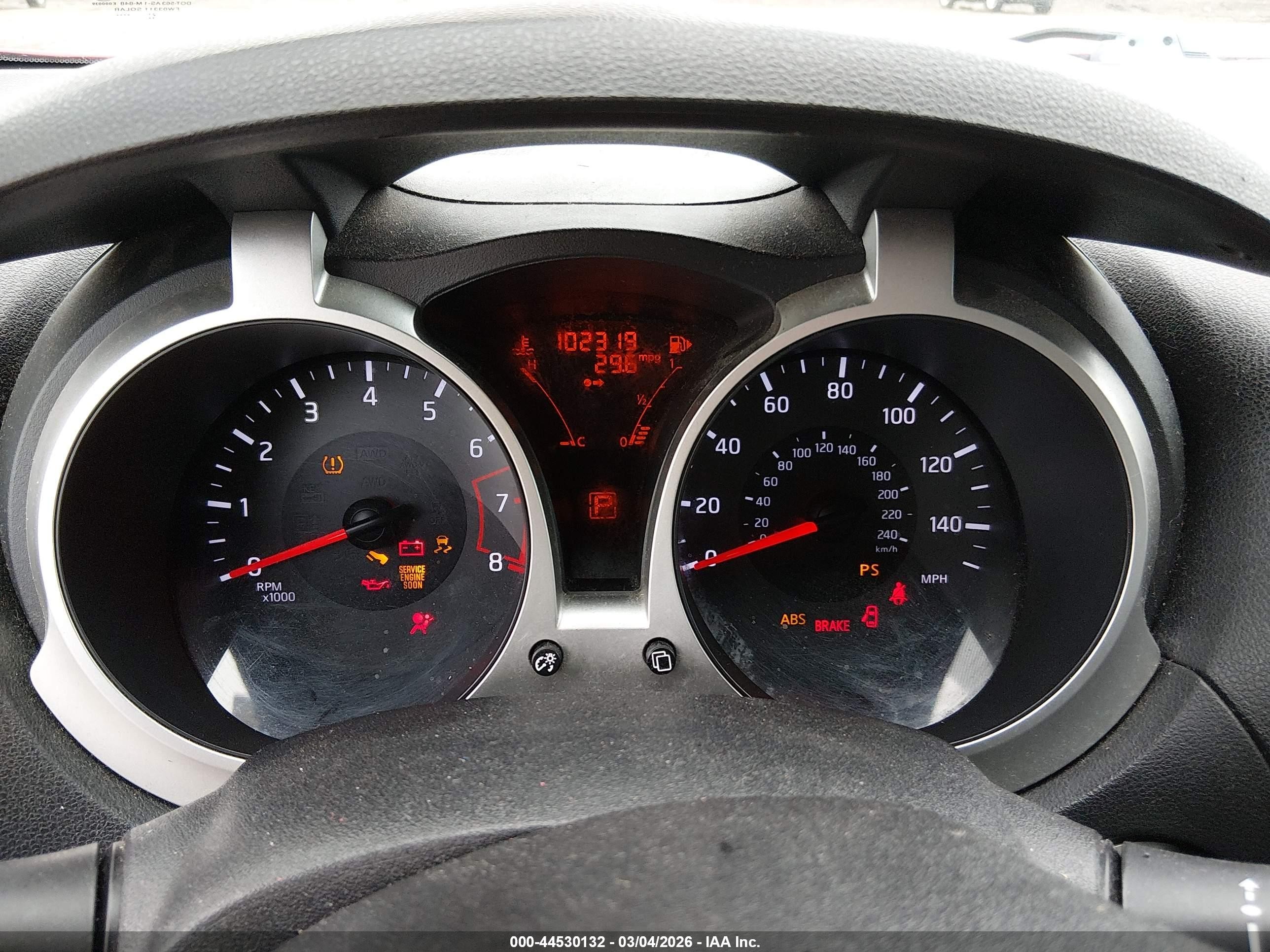 2015 Nissan Juke Nismo/s/sl/sv Темно-бордовый vin: JN8AF5MR1FT500530