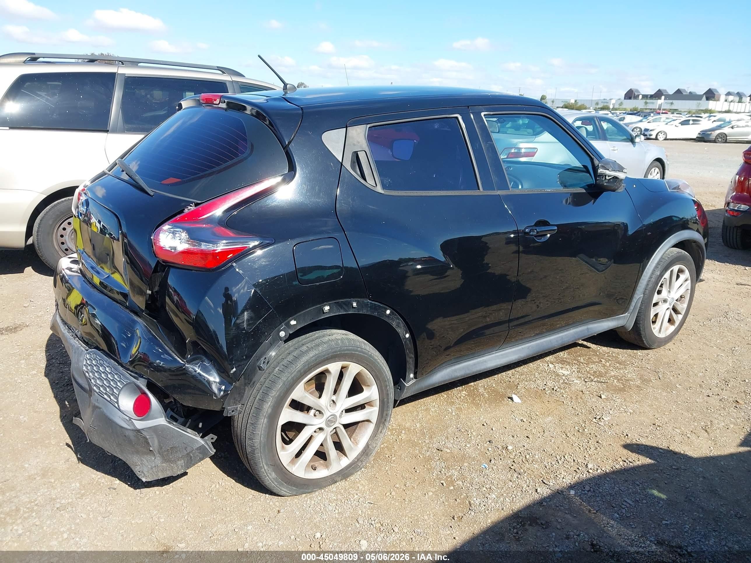 2015 Nissan Juke S Black vin: JN8AF5MR1FT502326