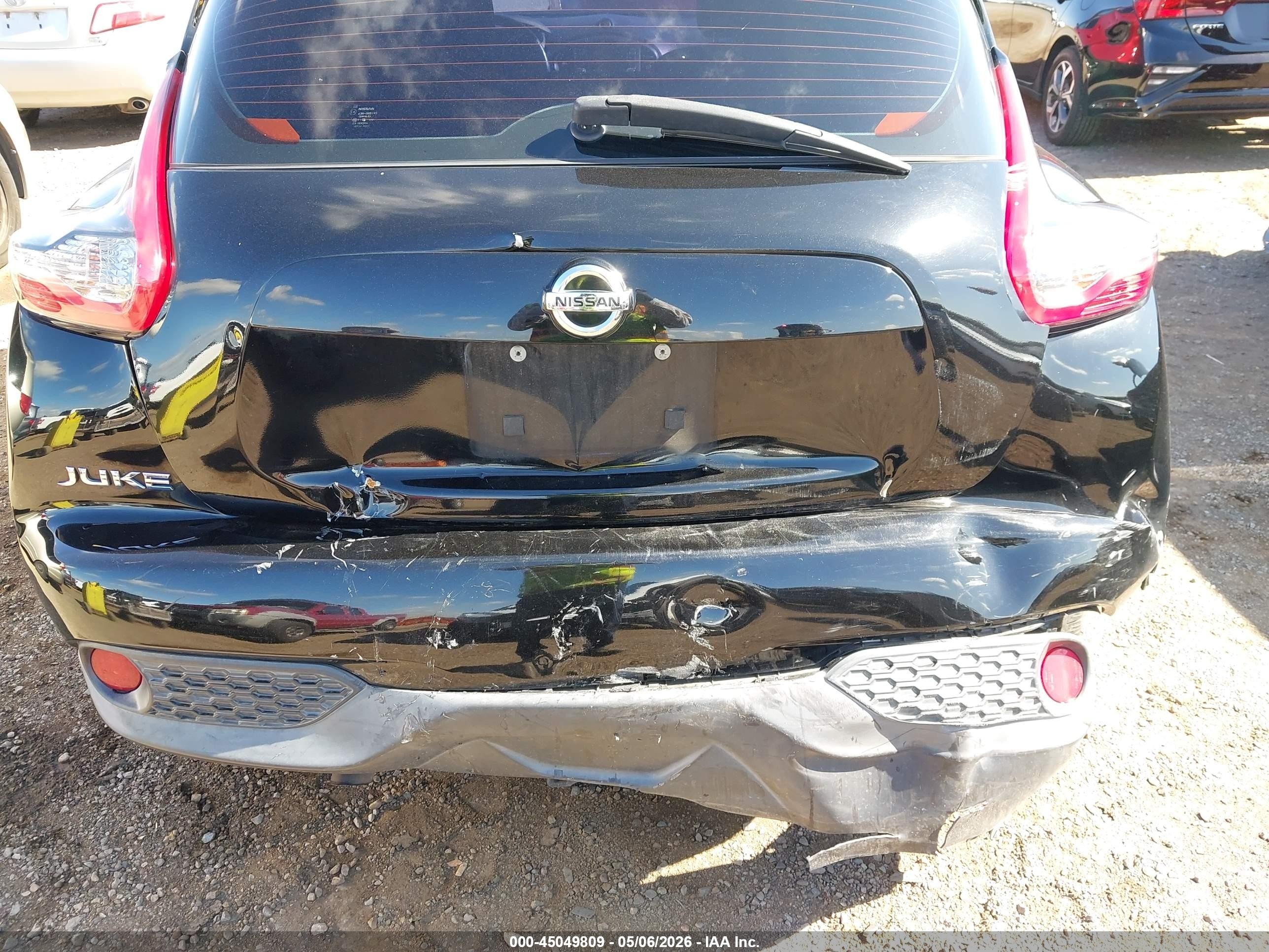 2015 Nissan Juke S Black vin: JN8AF5MR1FT502326