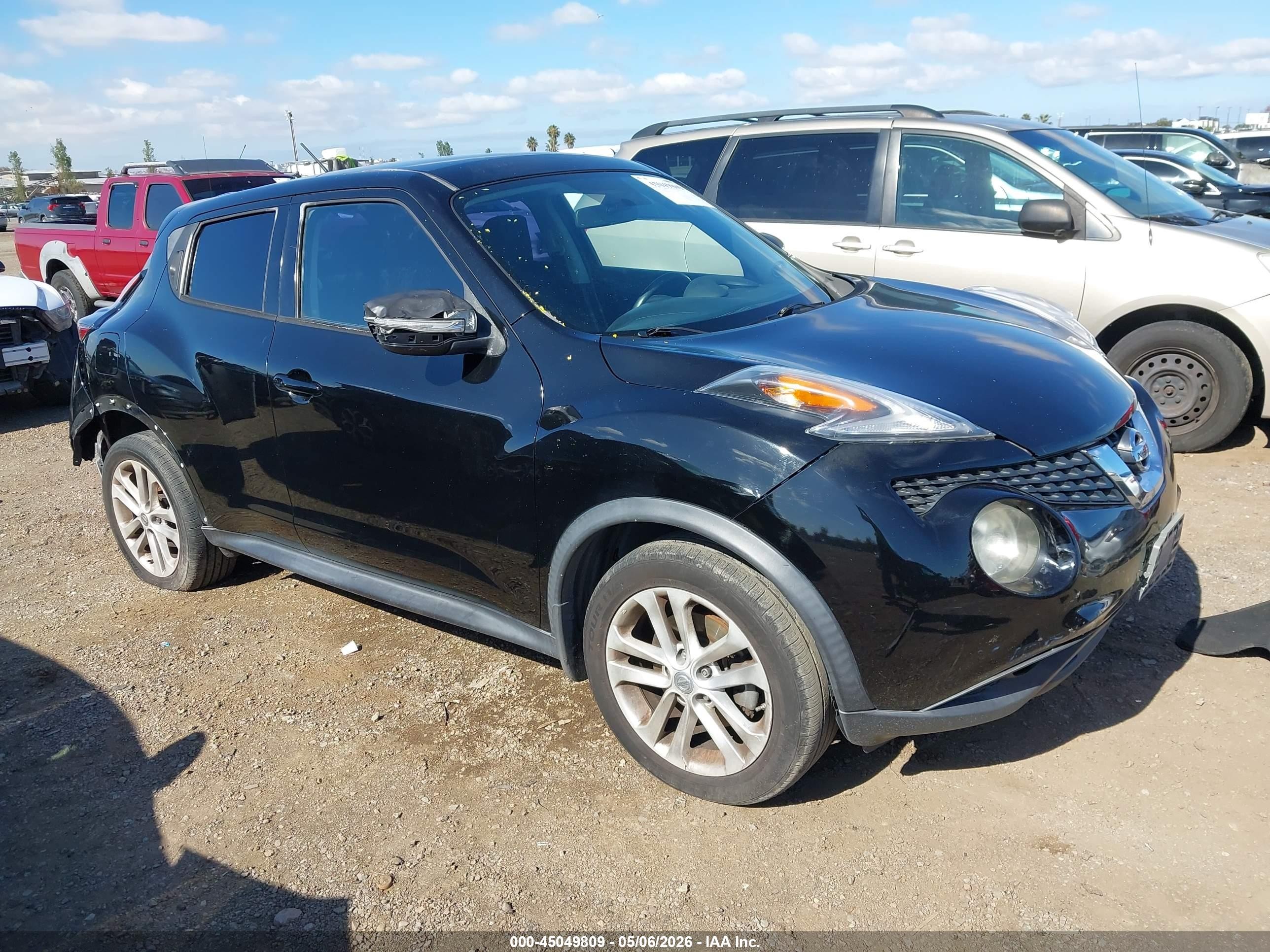 2015 Nissan Juke S Black vin: JN8AF5MR1FT502326