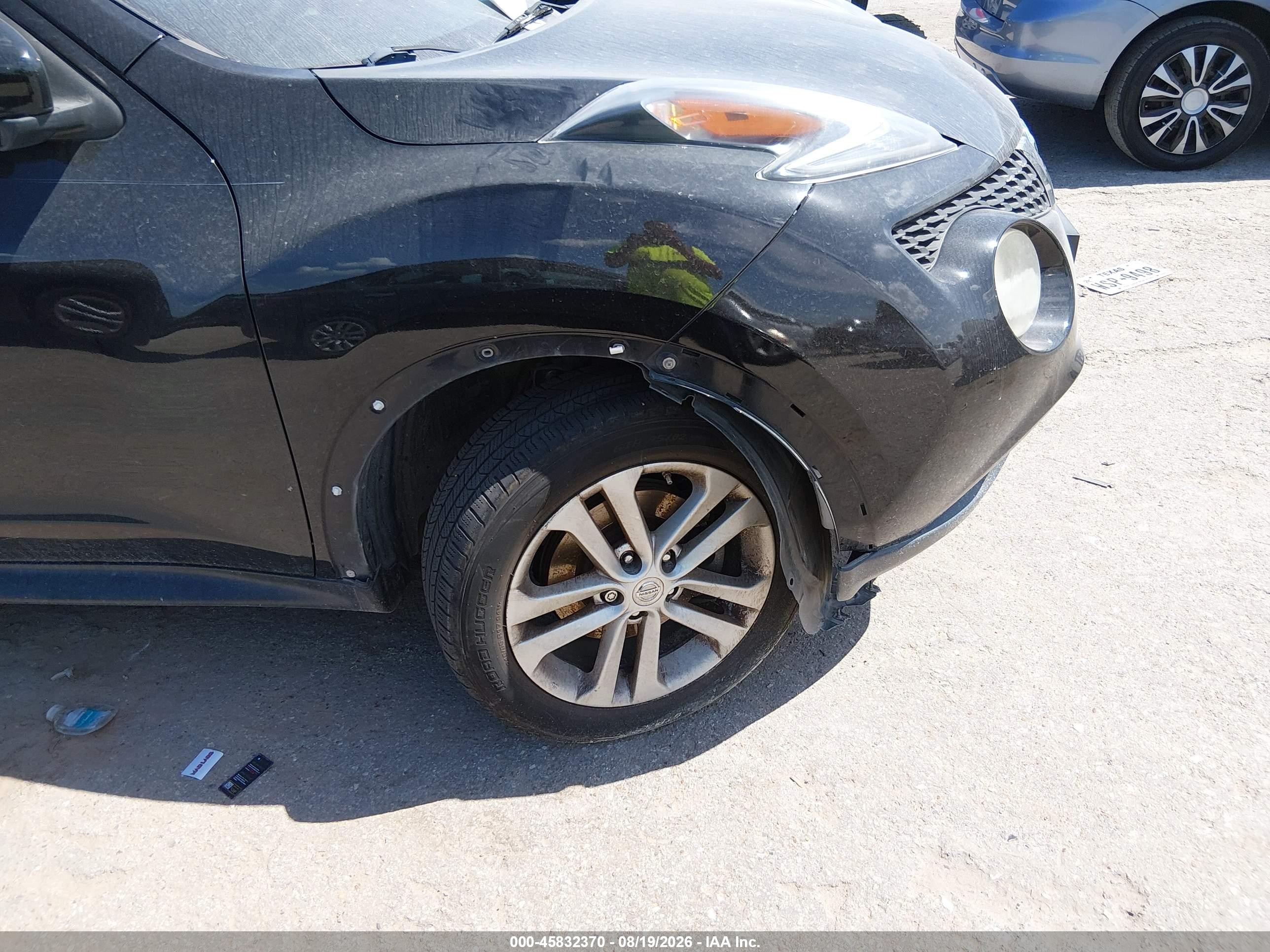 2015 Nissan Juke Sl Black vin: JN8AF5MR1FT505744