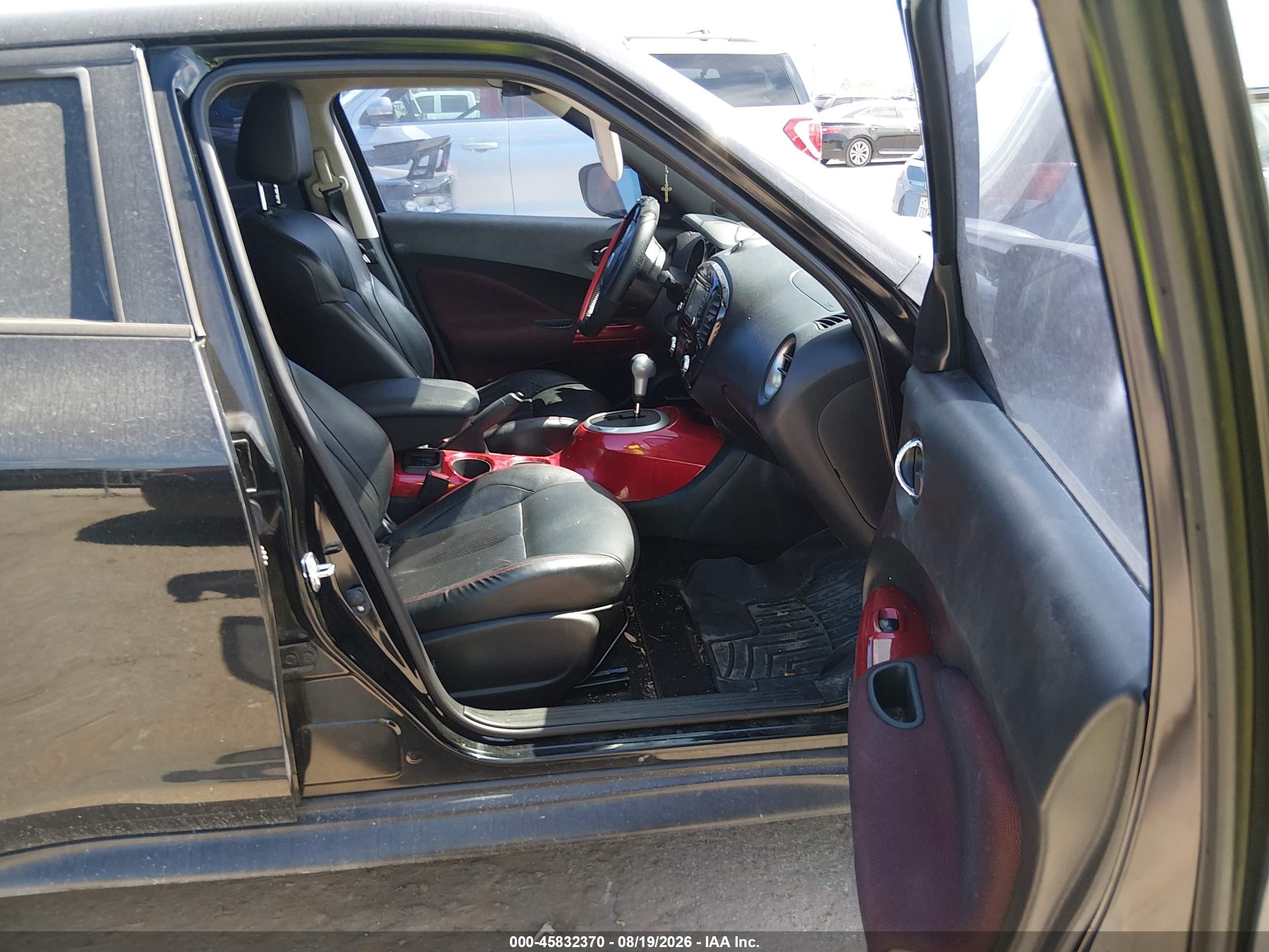 2015 Nissan Juke Sl Black vin: JN8AF5MR1FT505744
