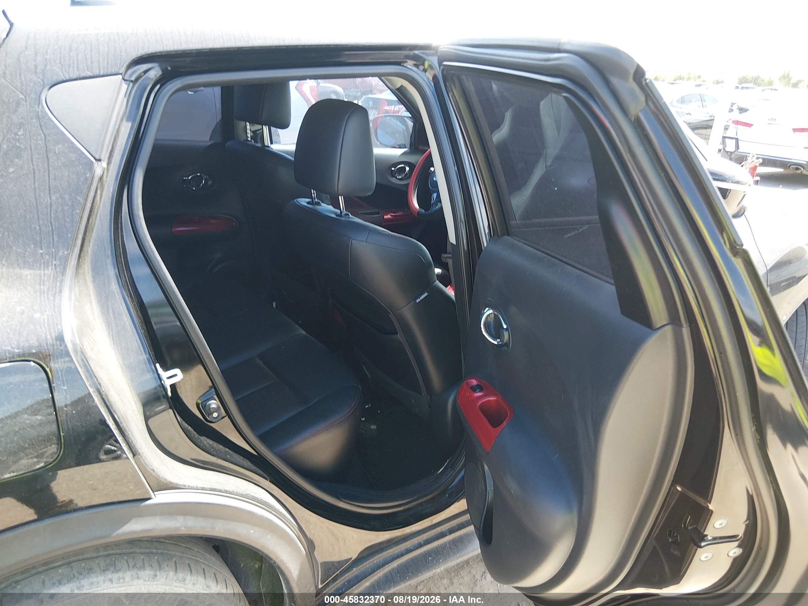 2015 Nissan Juke Sl Black vin: JN8AF5MR1FT505744