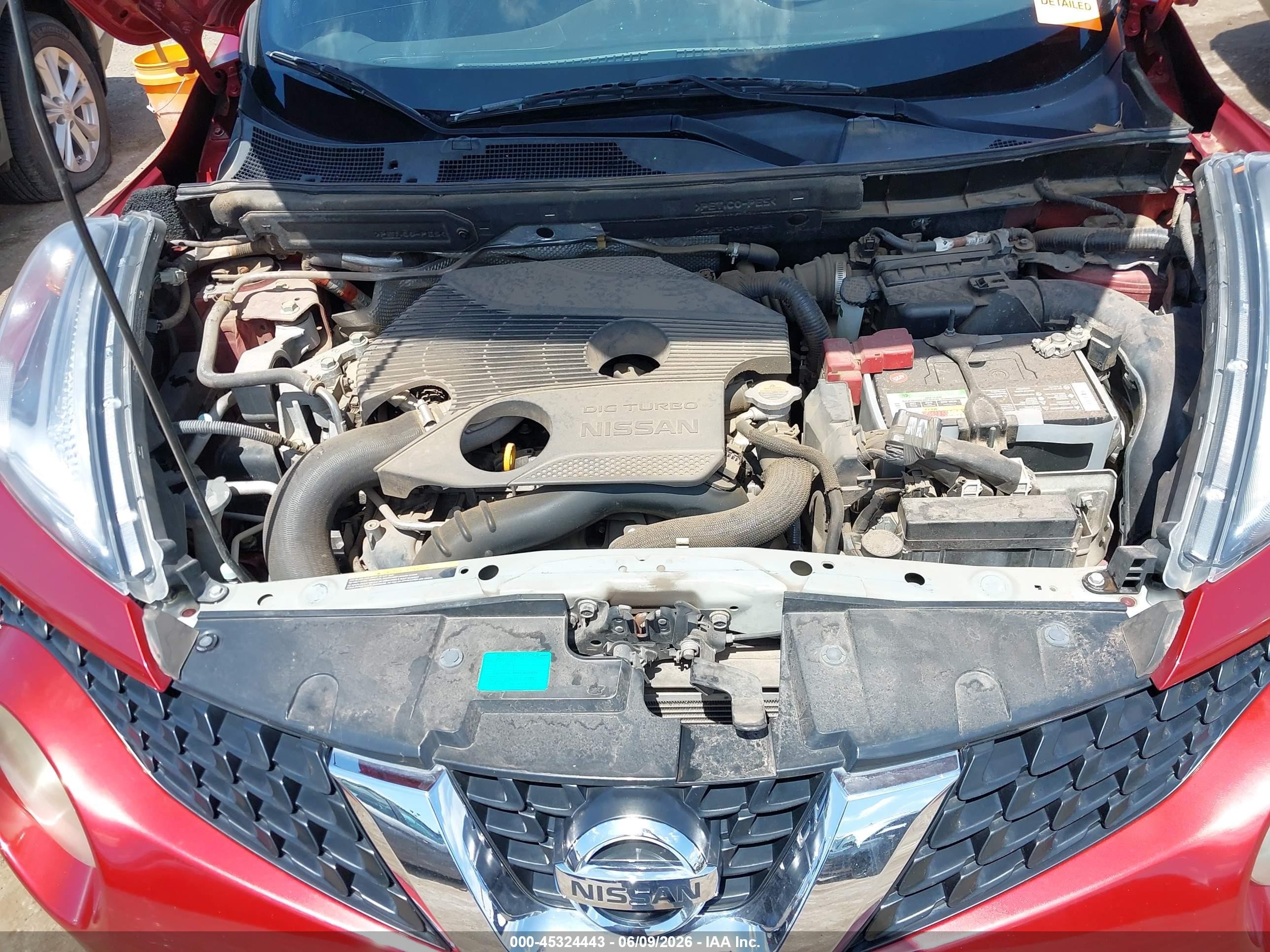 2015 Nissan Juke Sv Red vin: JN8AF5MR1FT510717