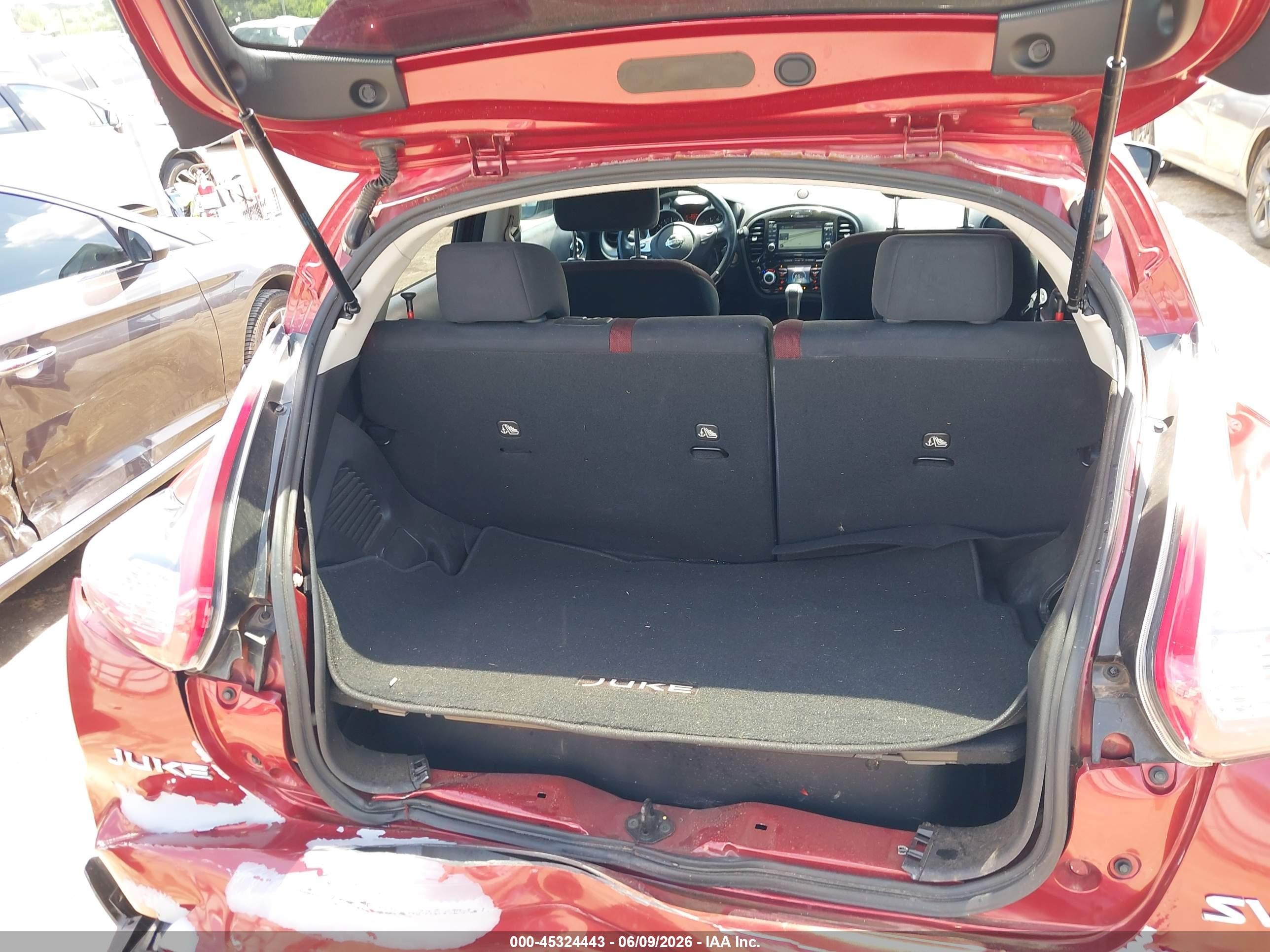2015 Nissan Juke Sv Red vin: JN8AF5MR1FT510717