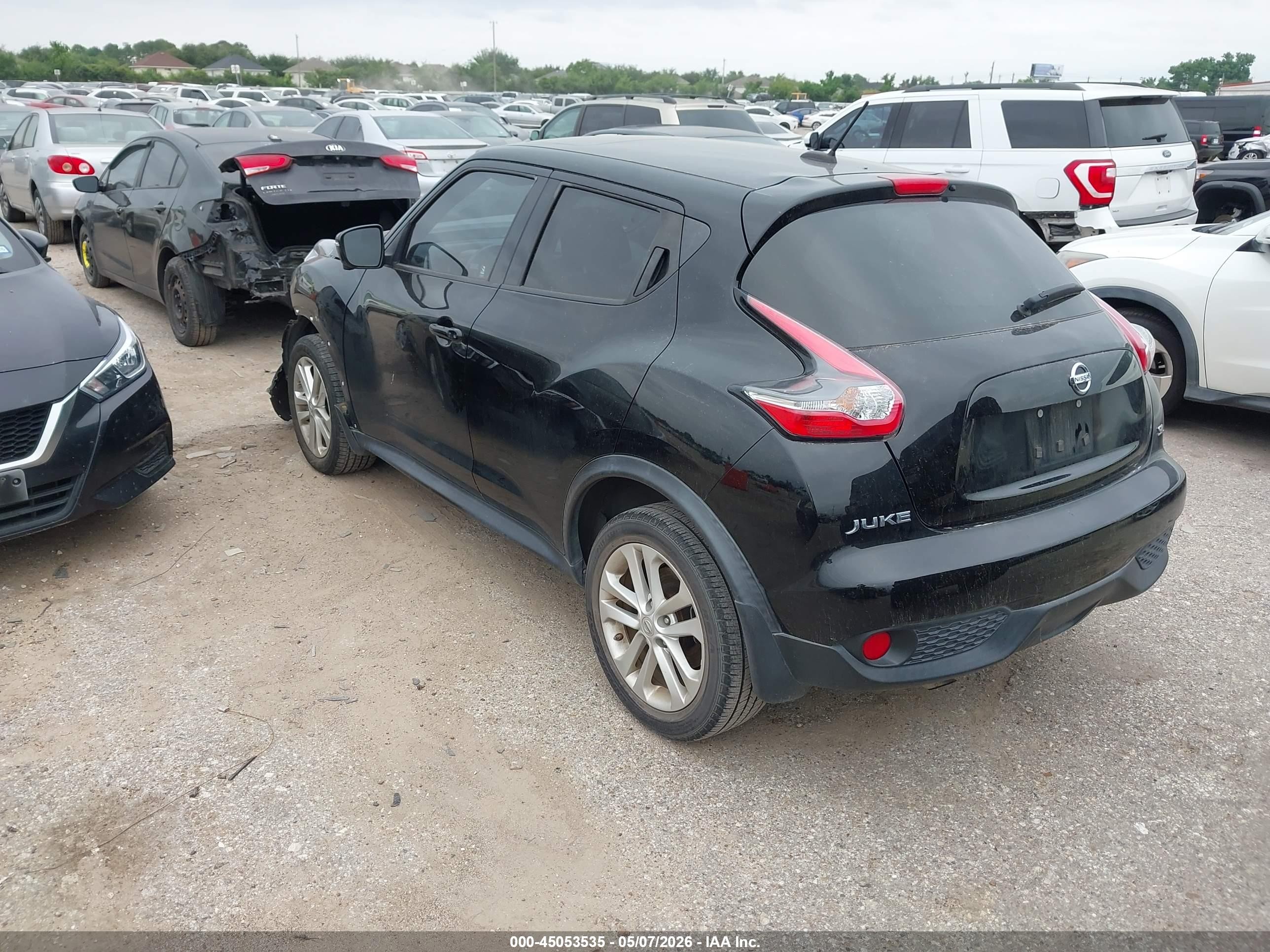 2015 Nissan Juke Sl Black vin: JN8AF5MR1FT513231