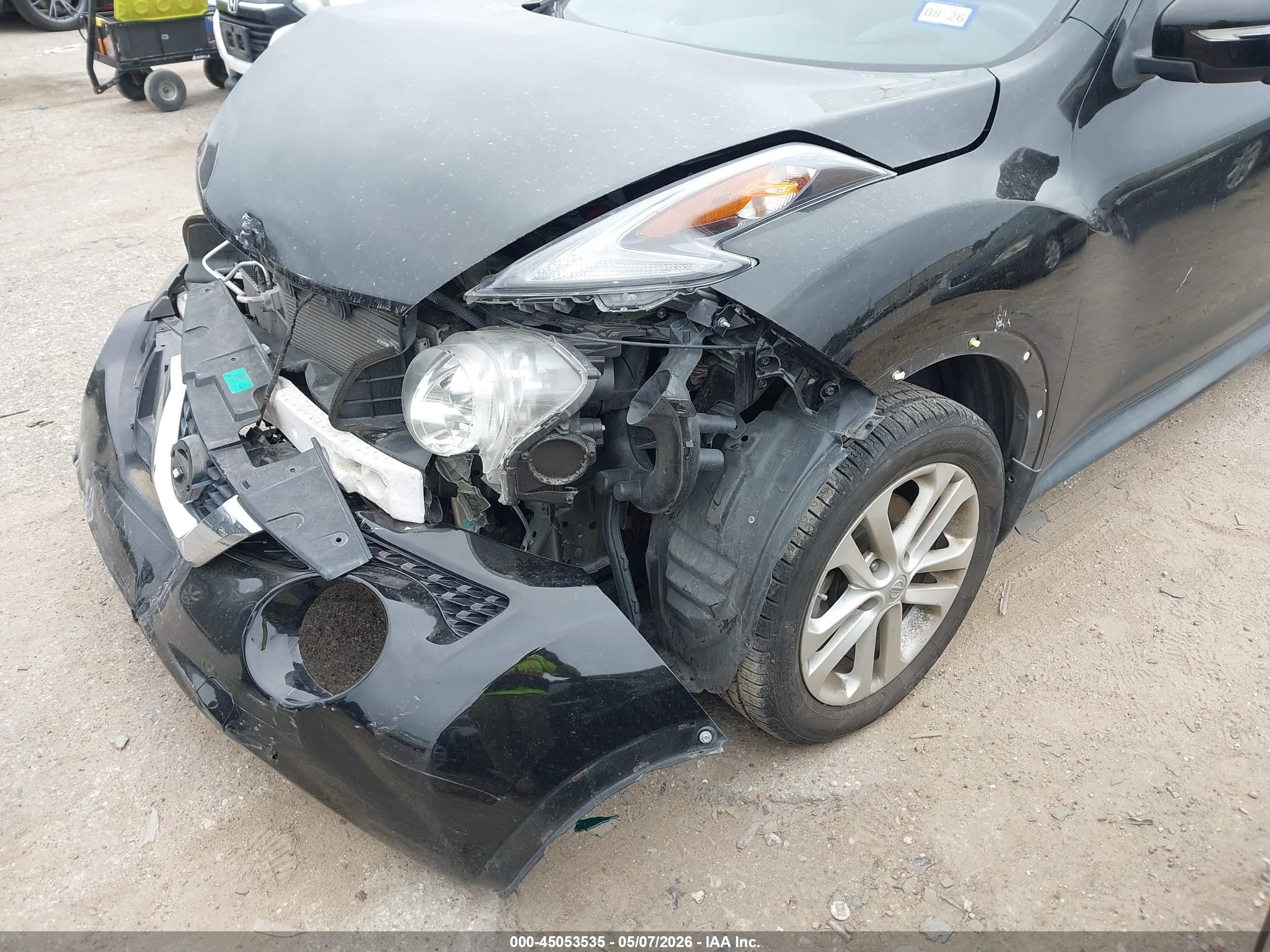 2015 Nissan Juke Sl Black vin: JN8AF5MR1FT513231