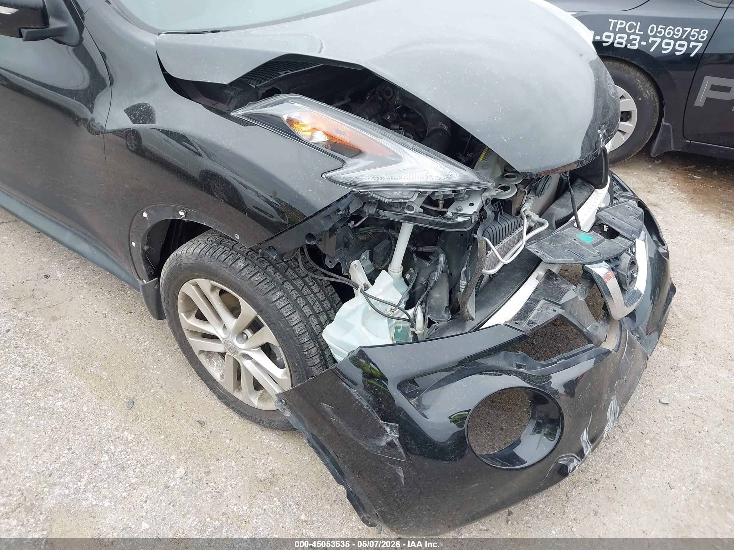 2015 Nissan Juke Sl Black vin: JN8AF5MR1FT513231