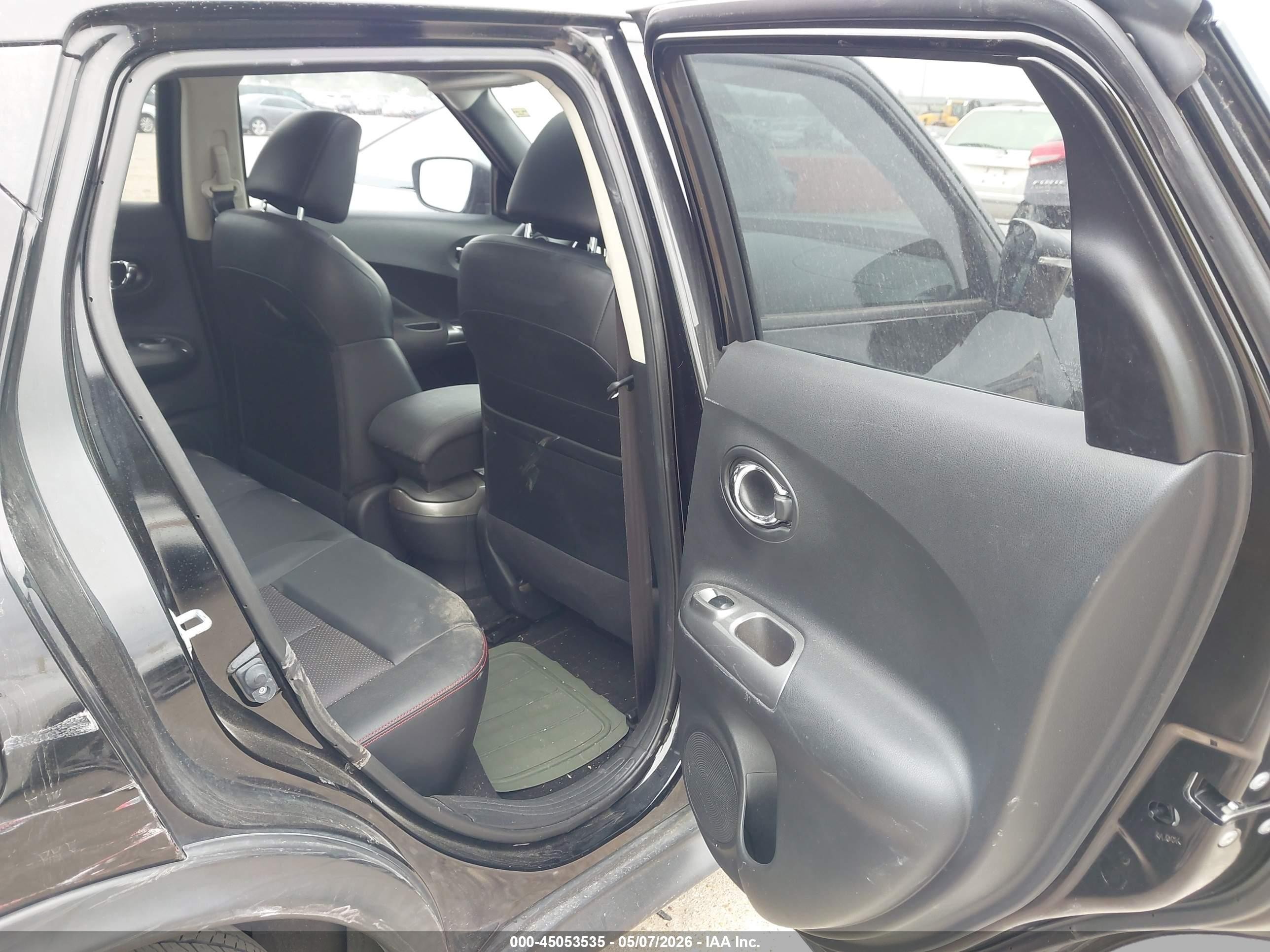 2015 Nissan Juke Sl Black vin: JN8AF5MR1FT513231