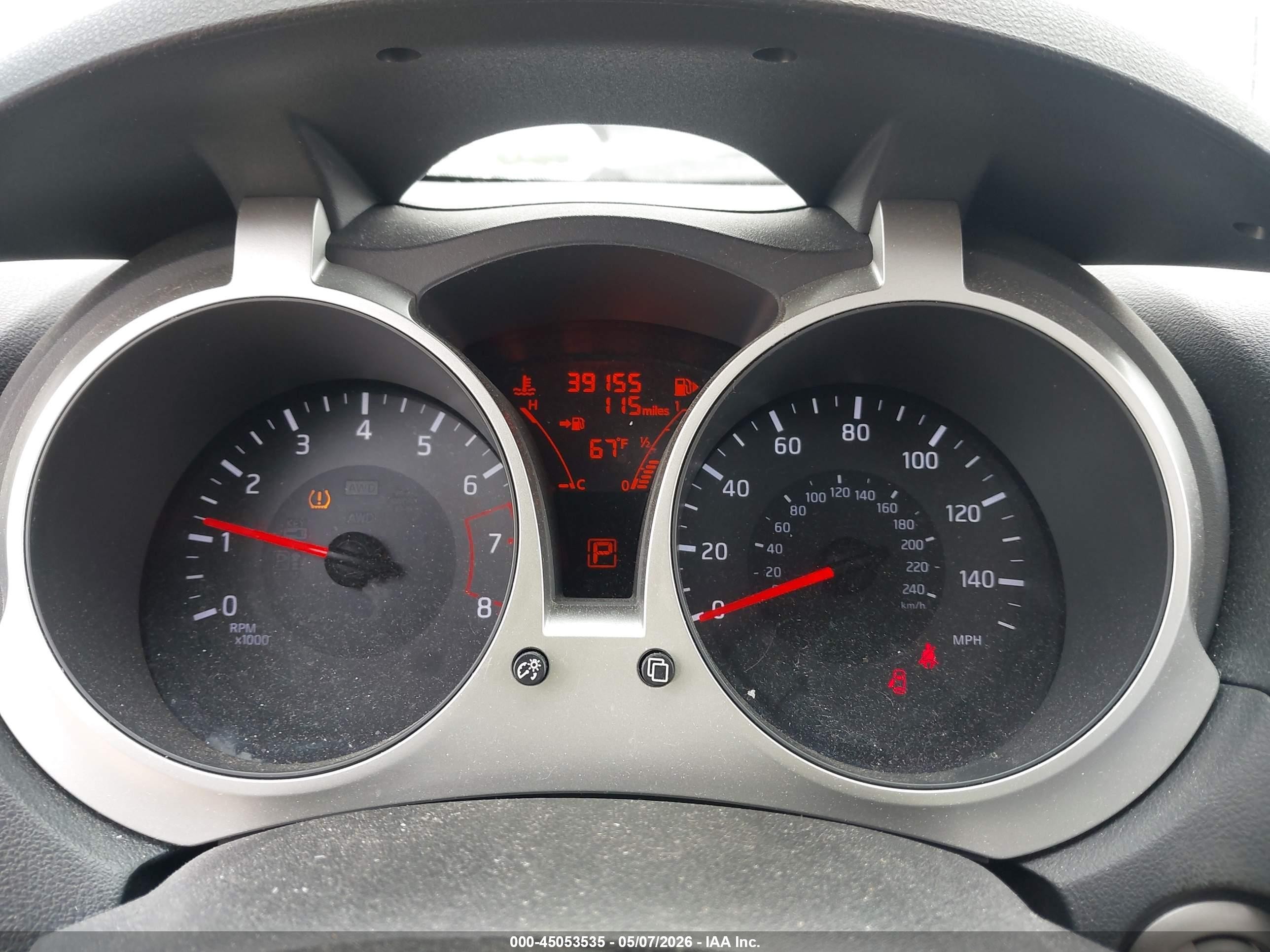 2015 Nissan Juke Sl Black vin: JN8AF5MR1FT513231