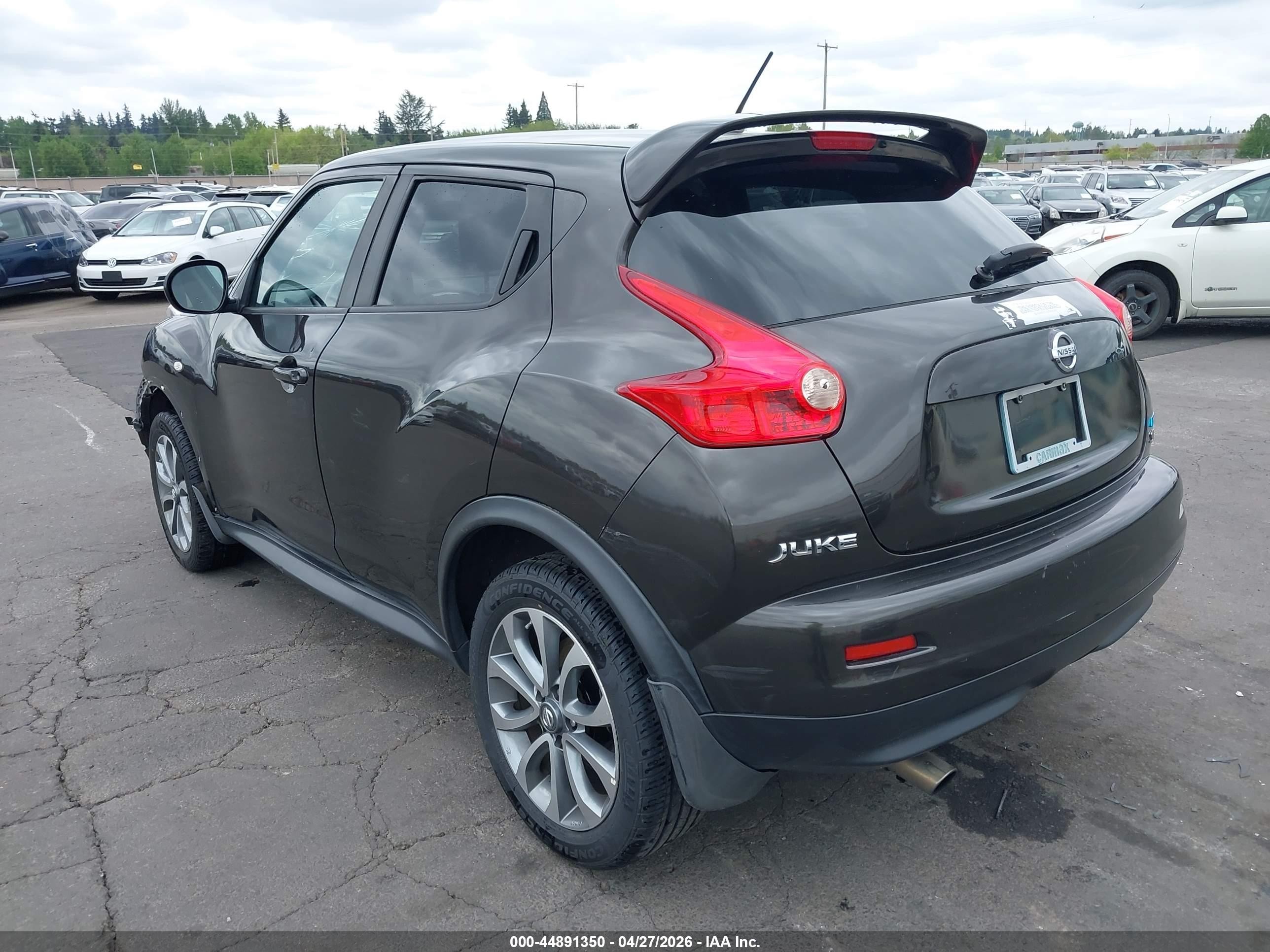 2012 Nissan Juke Sl Black vin: JN8AF5MR2CT104425