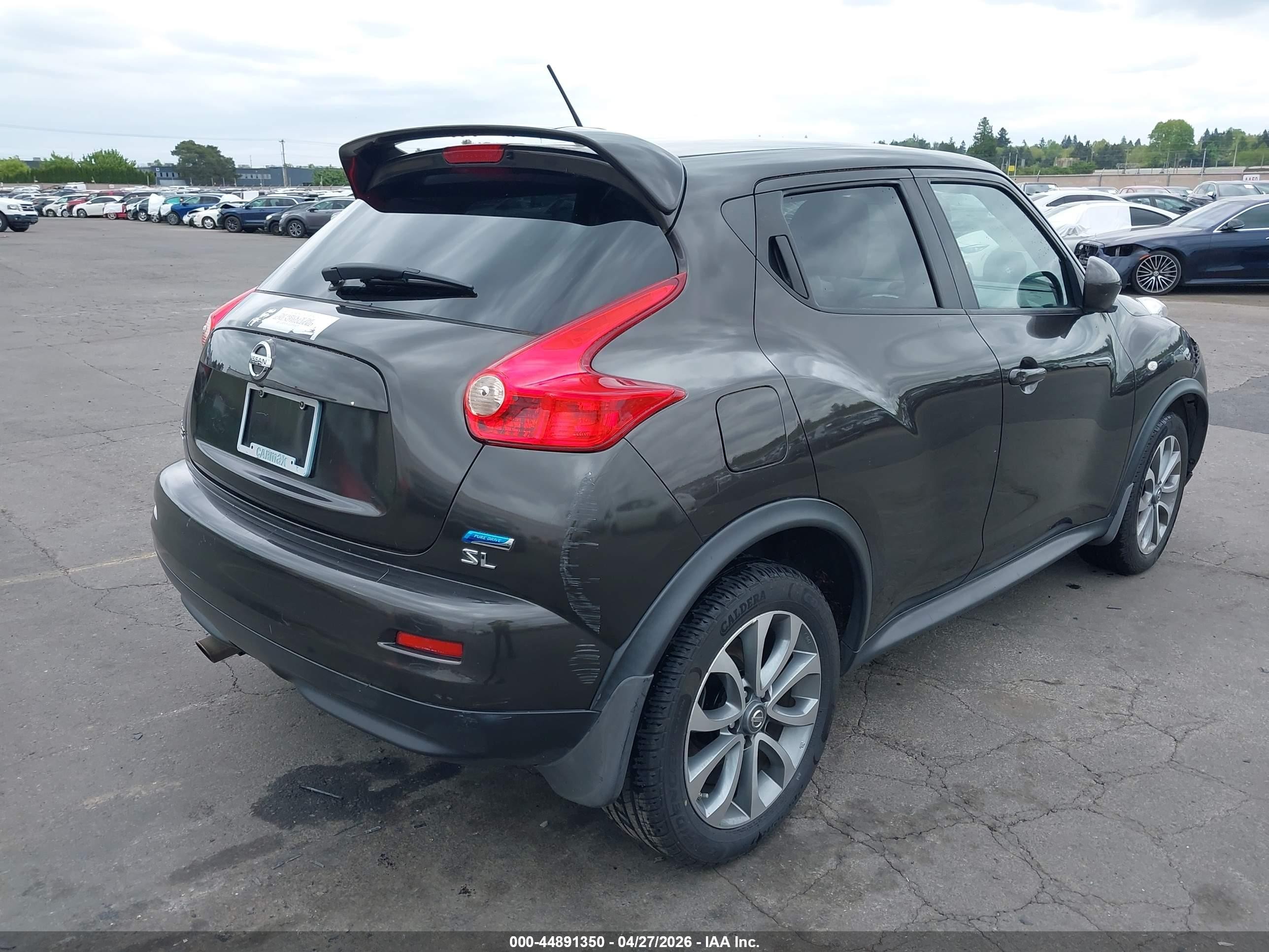 2012 Nissan Juke Sl Black vin: JN8AF5MR2CT104425