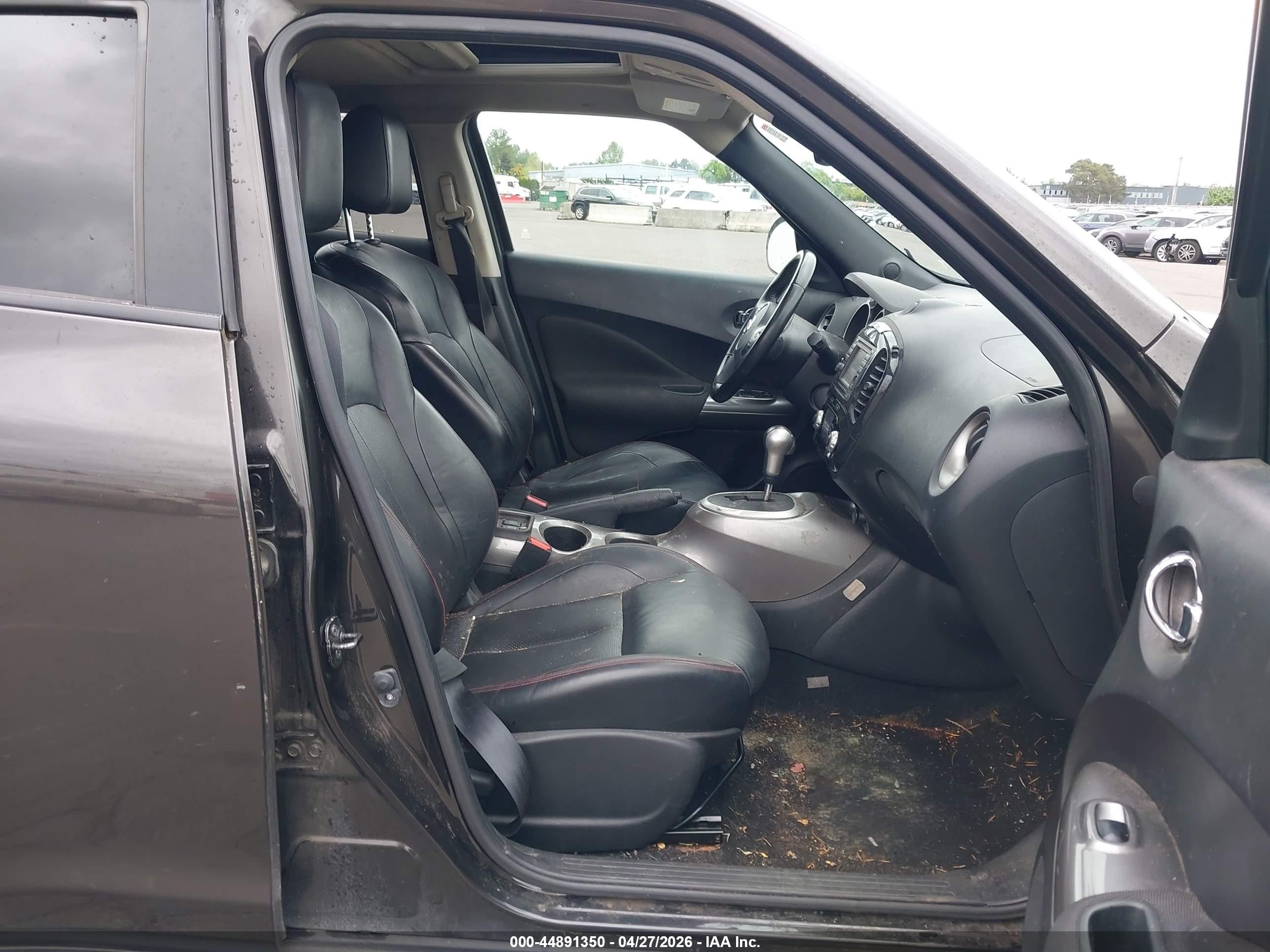 2012 Nissan Juke Sl Black vin: JN8AF5MR2CT104425