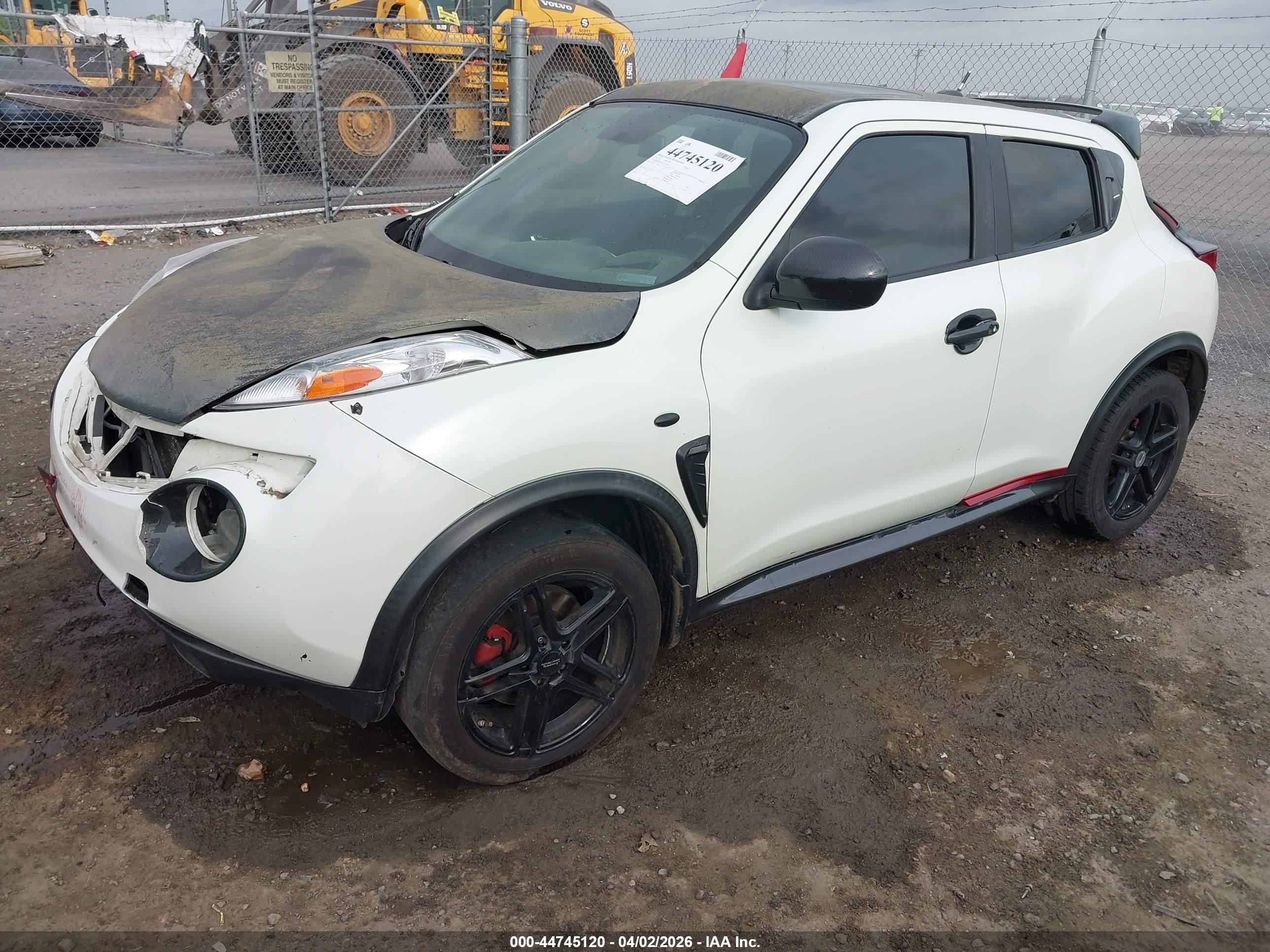 2012 Nissan Juke Sv White vin: JN8AF5MR2CT116249