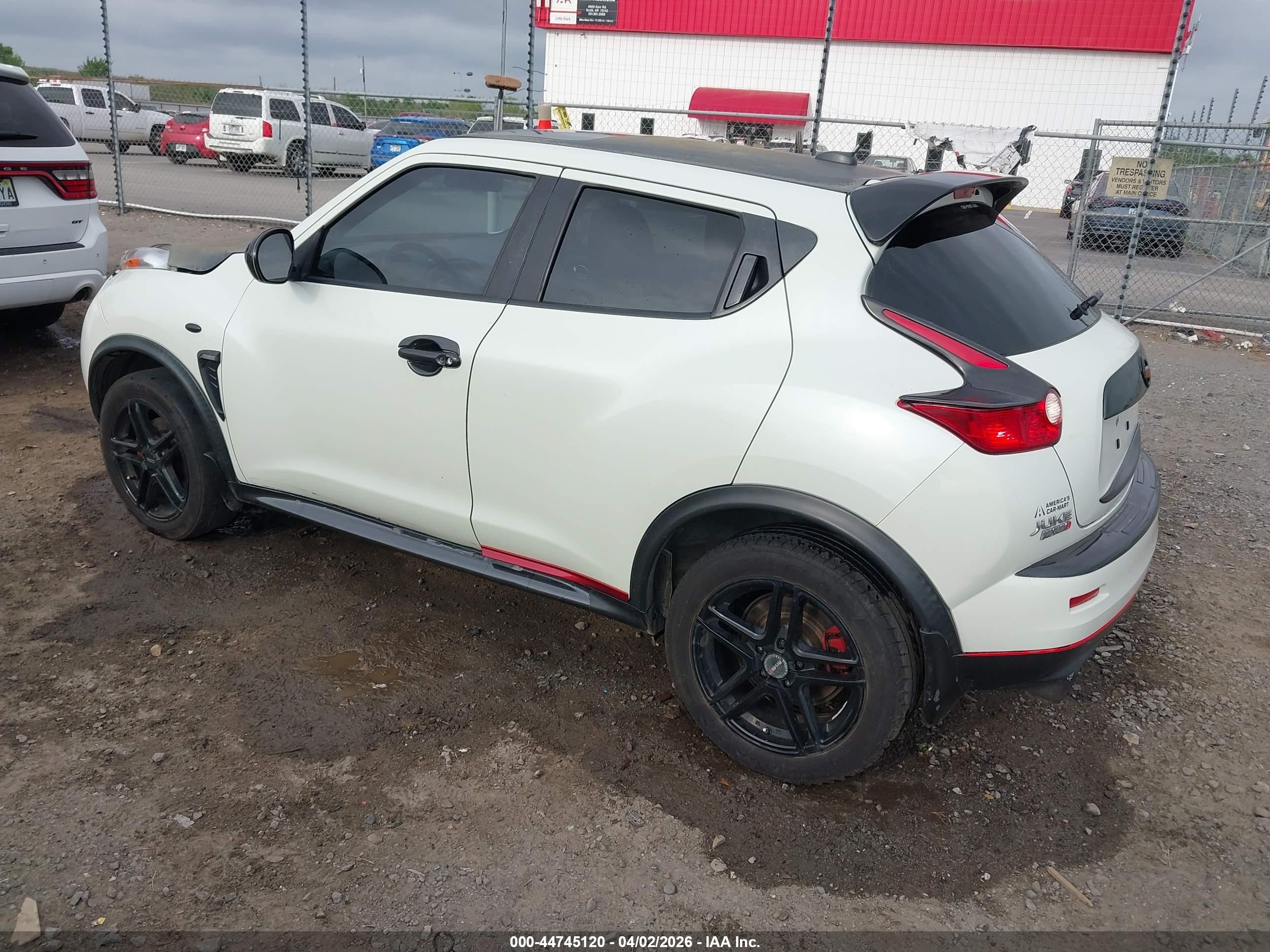 2012 Nissan Juke Sv White vin: JN8AF5MR2CT116249