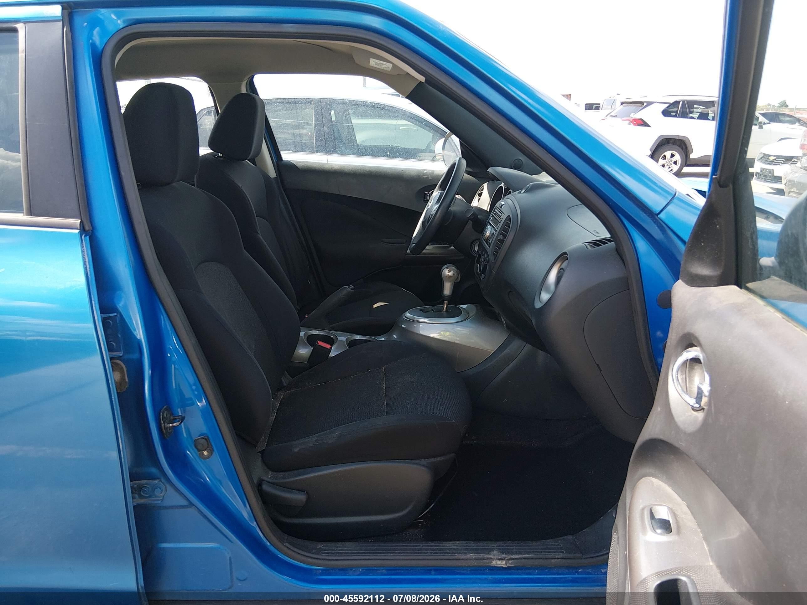 2012 Nissan Juke S Blue vin: JN8AF5MR2CT117451
