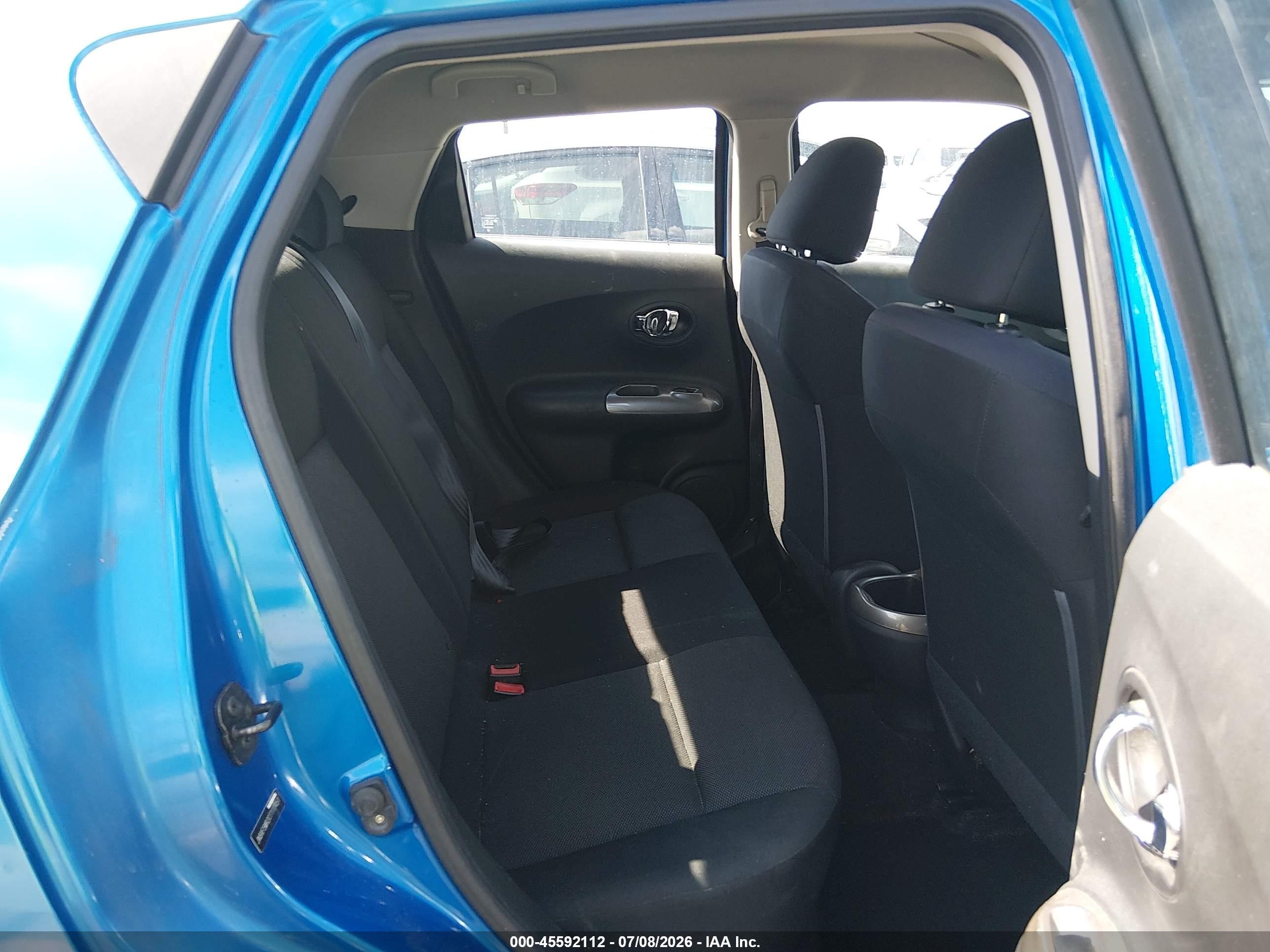 2012 Nissan Juke S Blue vin: JN8AF5MR2CT117451