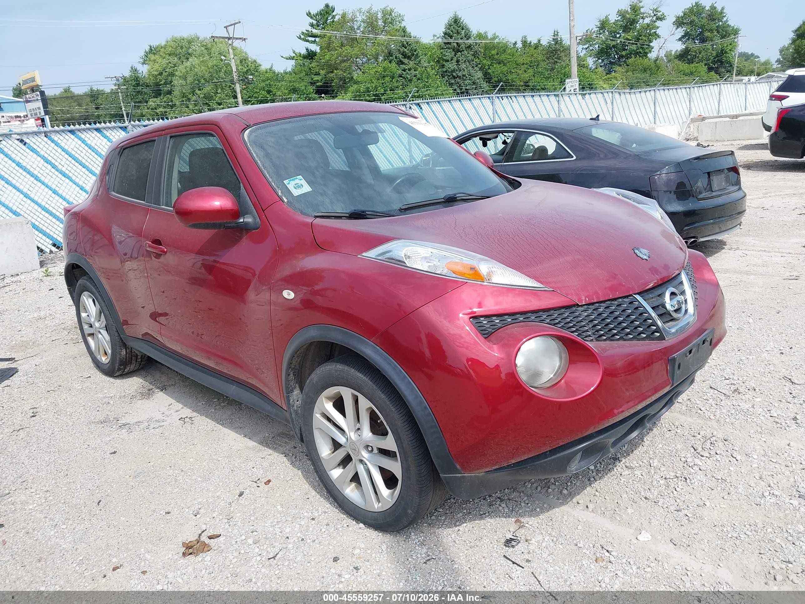 2013 Nissan Juke Sl Red vin: JN8AF5MR2DT200007