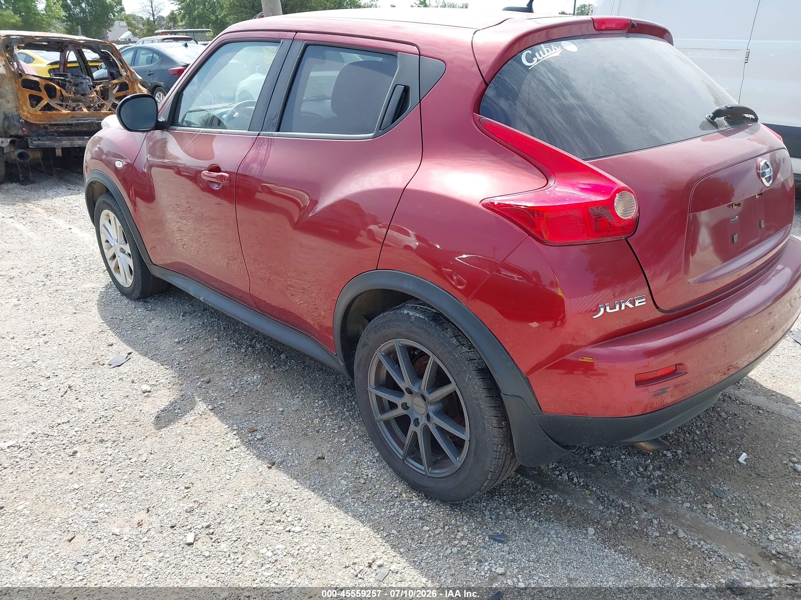 2013 Nissan Juke Sl Red vin: JN8AF5MR2DT200007