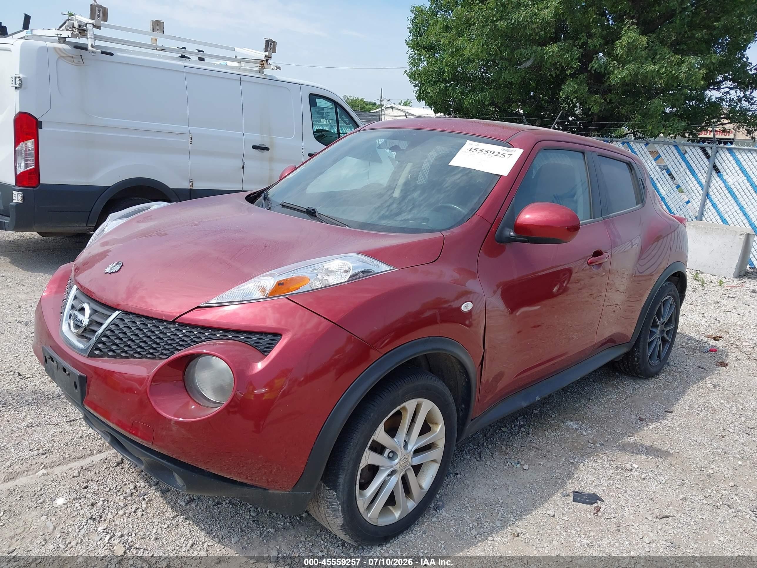 2013 Nissan Juke Sl Red vin: JN8AF5MR2DT200007
