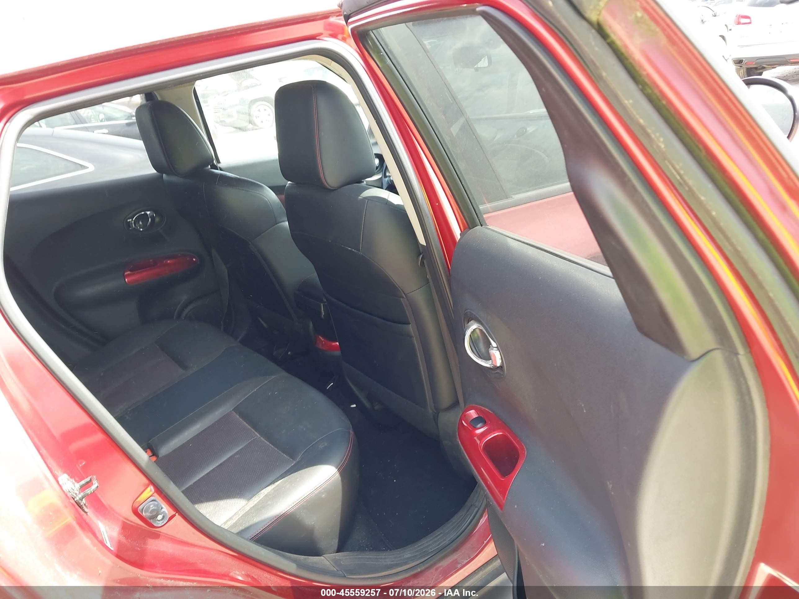 2013 Nissan Juke Sl Red vin: JN8AF5MR2DT200007