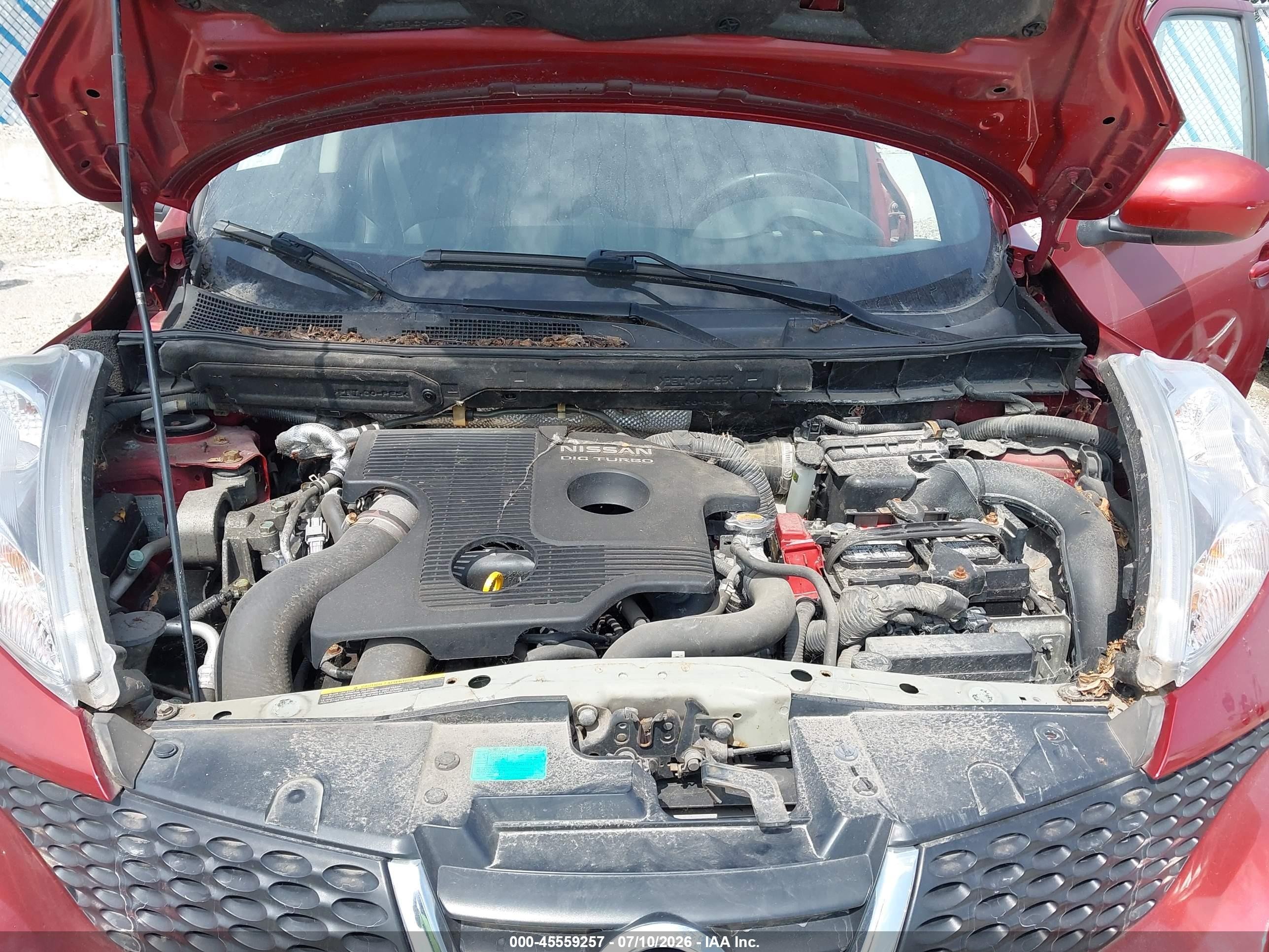 2013 Nissan Juke Sl Red vin: JN8AF5MR2DT200007