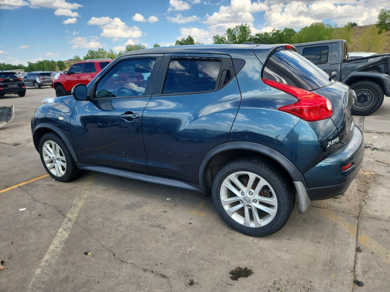 2013 Nissan Juke S Blue vin: JN8AF5MR2DT215249