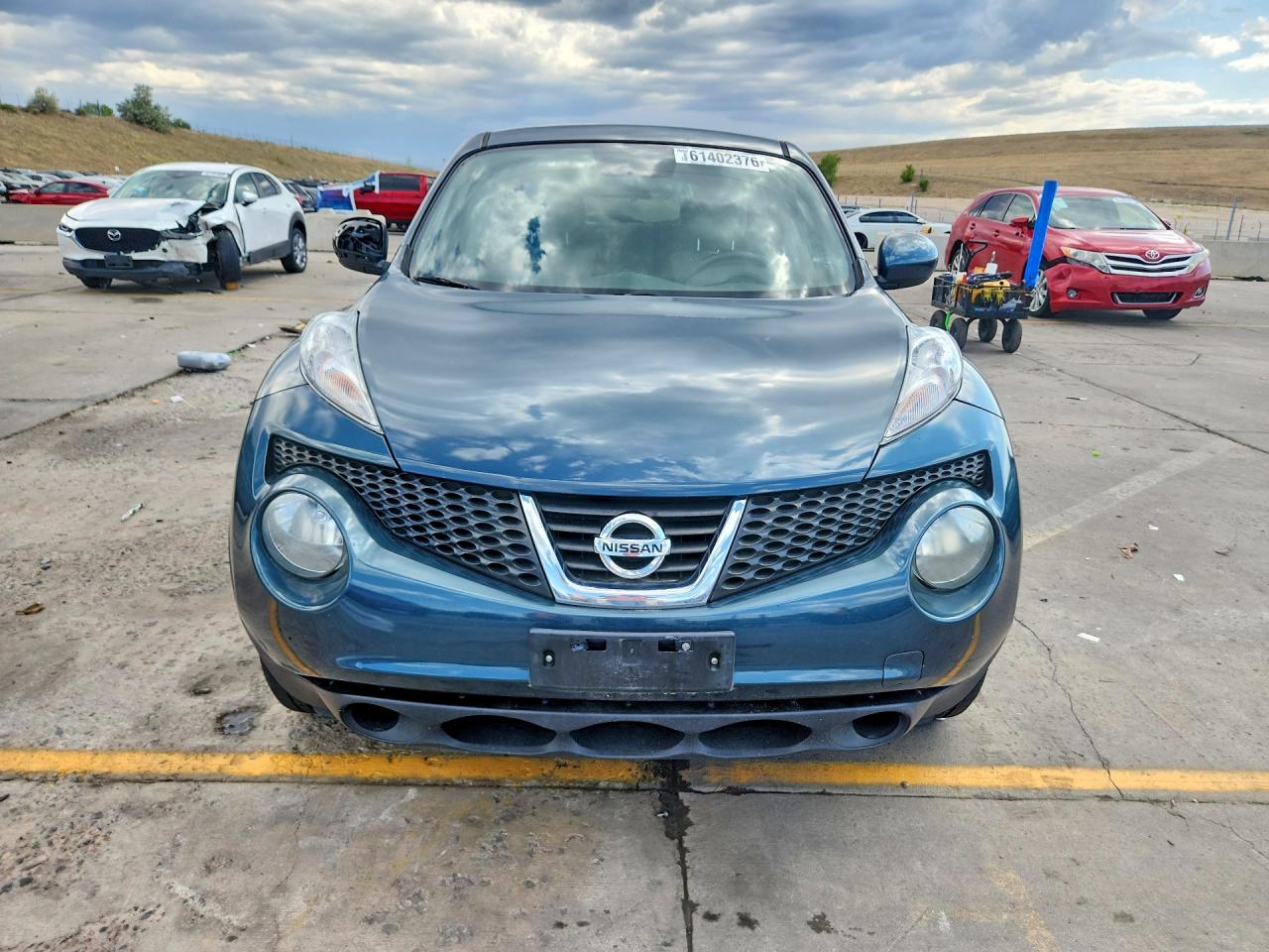 2013 Nissan Juke S Blue vin: JN8AF5MR2DT215249