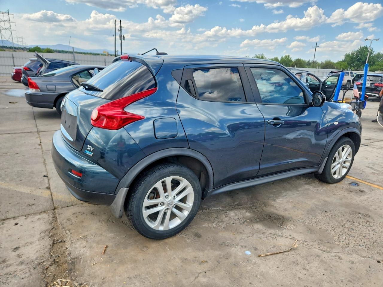 2013 Nissan Juke S Blue vin: JN8AF5MR2DT215249