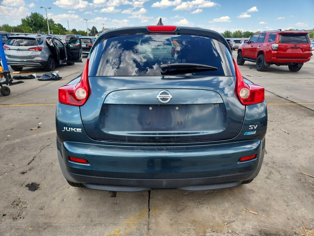 2013 Nissan Juke S Blue vin: JN8AF5MR2DT215249