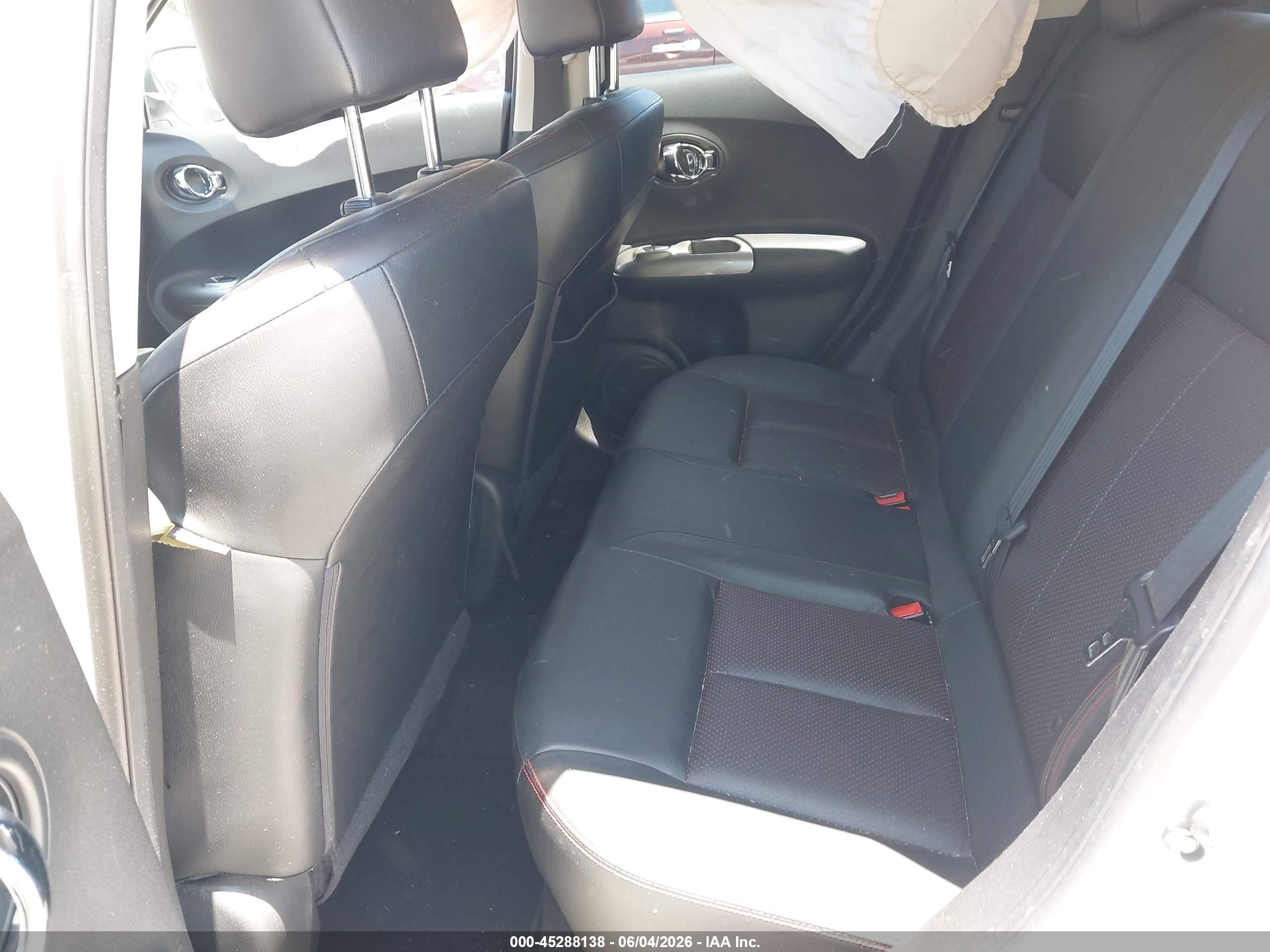 2013 Nissan Juke Sl White vin: JN8AF5MR2DT215882