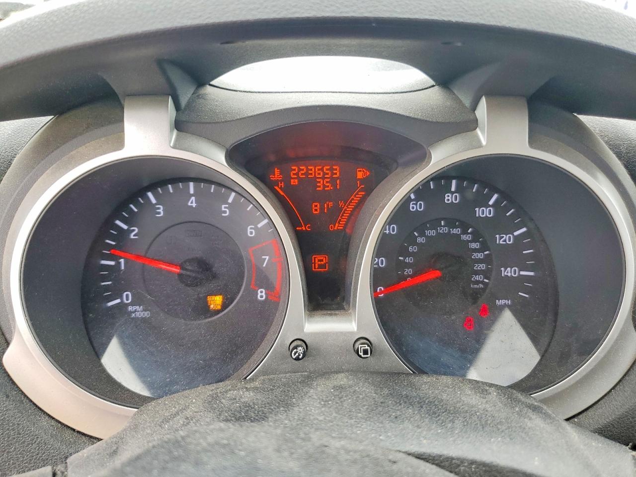 2013 Nissan Juke S Белый vin: JN8AF5MR2DT217731