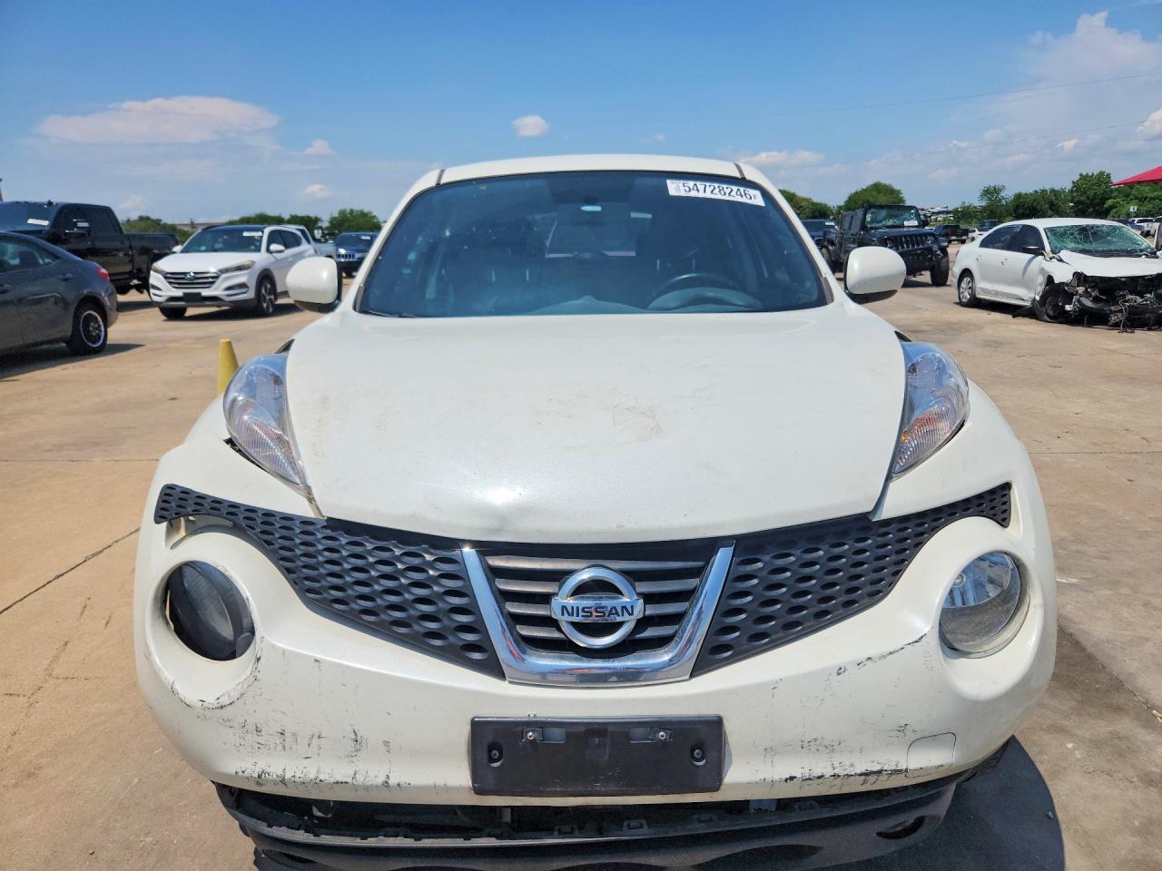 2013 Nissan Juke S White vin: JN8AF5MR2DT218703