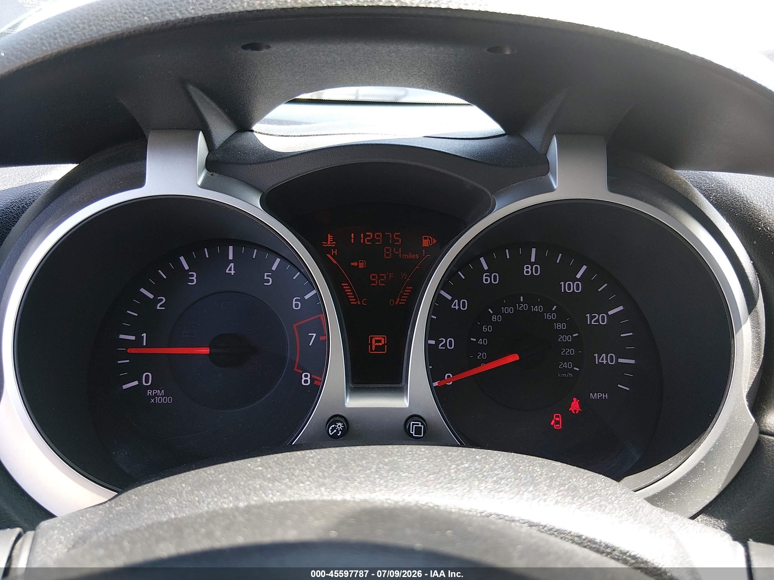 2013 Nissan Juke S Blue vin: JN8AF5MR2DT225232