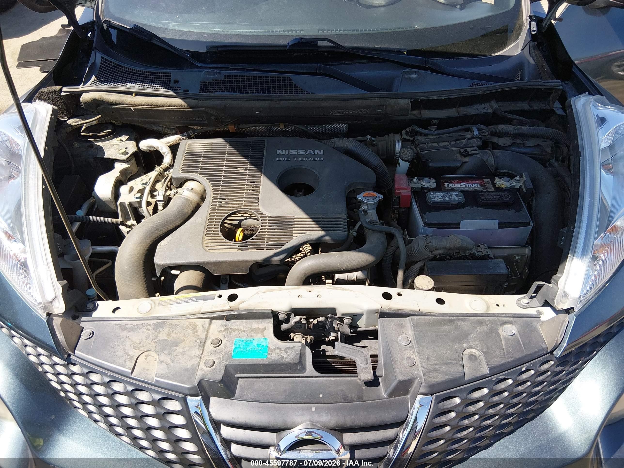 2013 Nissan Juke S Blue vin: JN8AF5MR2DT225232