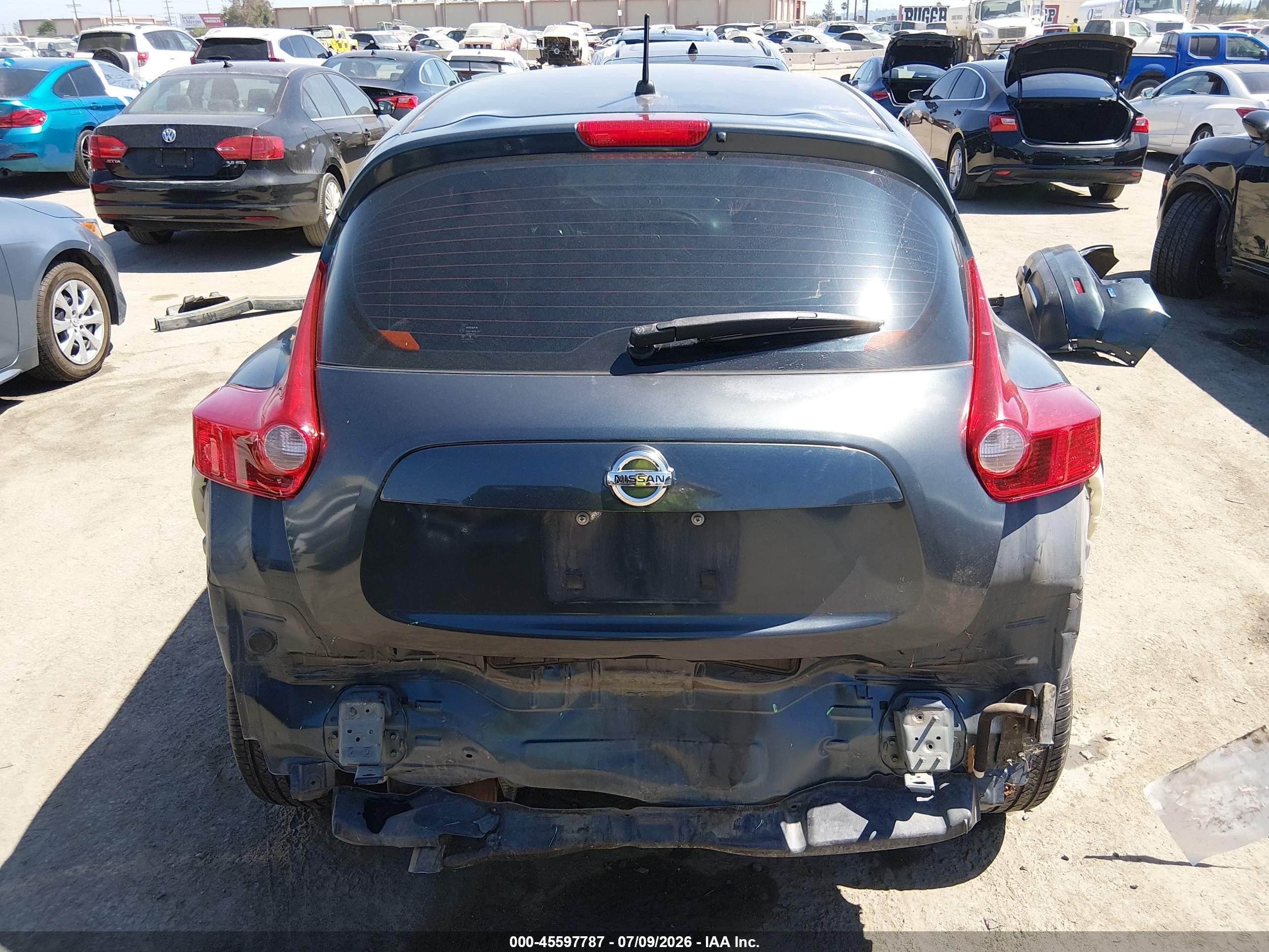 2013 Nissan Juke S Blue vin: JN8AF5MR2DT225232