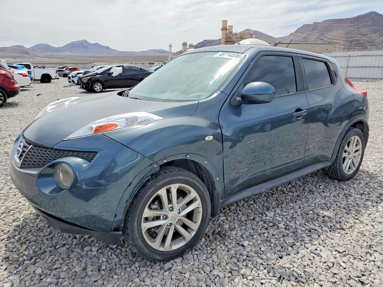 2014 Nissan Juke Sv Gray vin: JN8AF5MR2ET352371