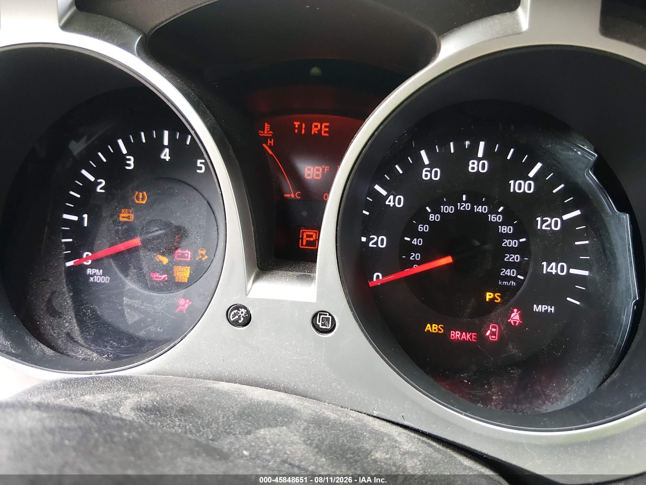 2014 Nissan Juke Sv Black vin: JN8AF5MR2ET353178