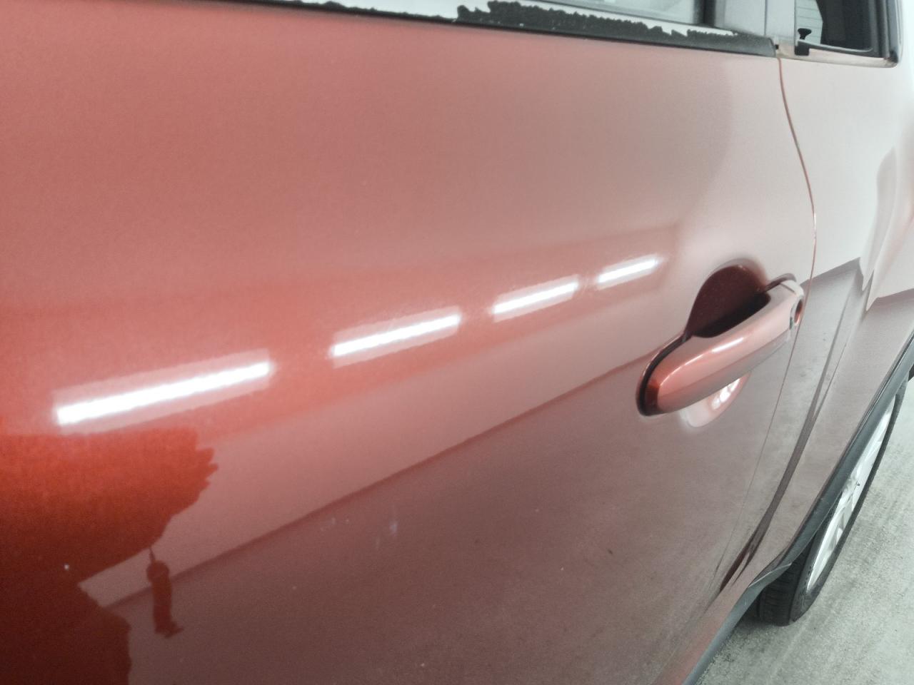 2014 Nissan Juke Sv Red vin: JN8AF5MR2ET354668 Damage: Left Front Door, Chipped, 2