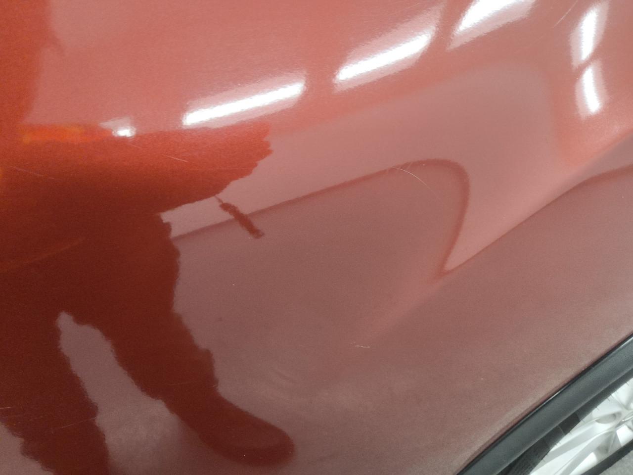 2014 Nissan Juke Sv Red vin: JN8AF5MR2ET354668 Damage: Left Rear Door, Heavy Scratch, 1 To 2 Inches