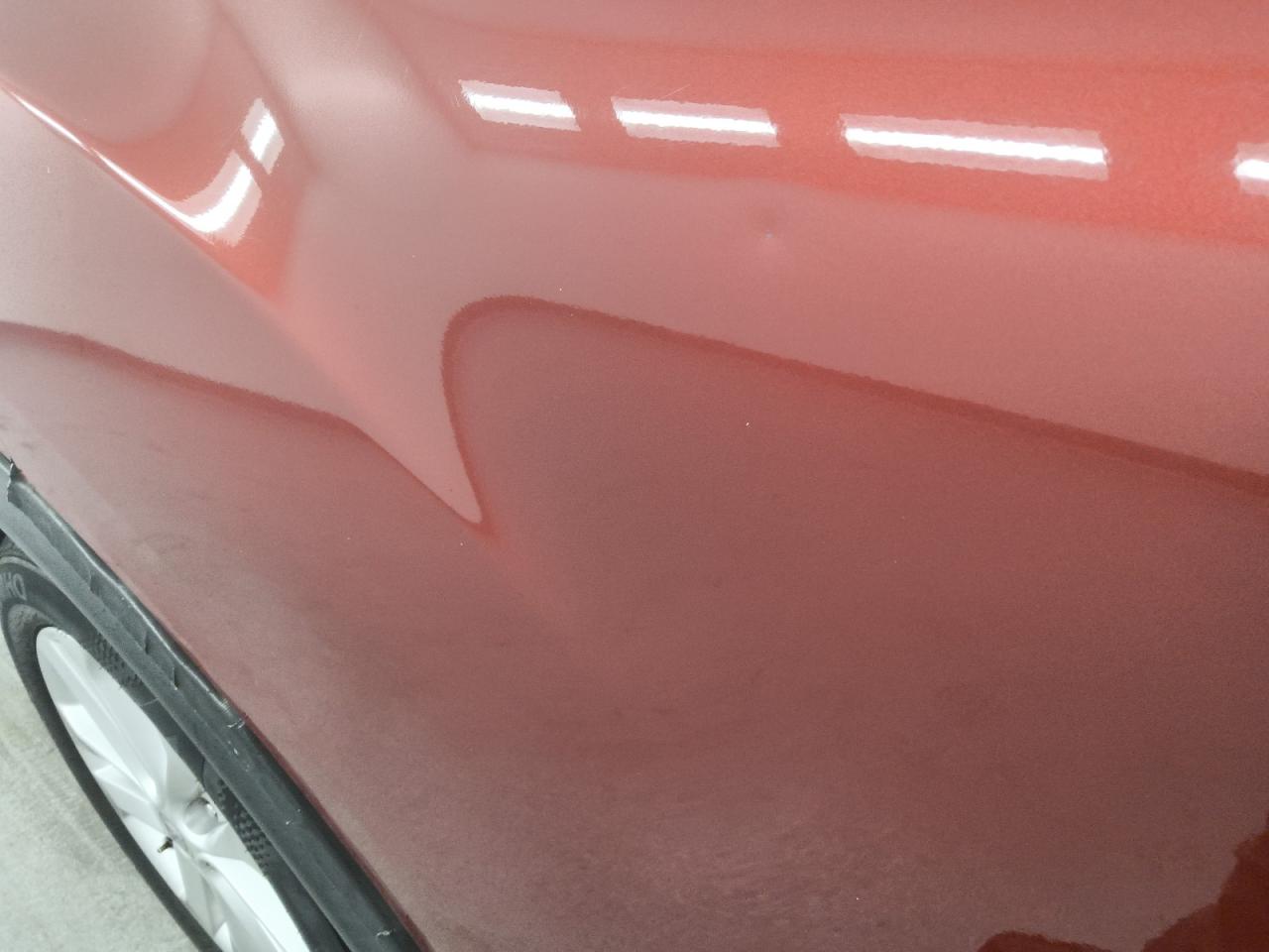 2014 Nissan Juke Sv Red vin: JN8AF5MR2ET354668 Damage: Right Rear Door, Dent(S) W/ Paint Dmg, 1 To 2 Inches