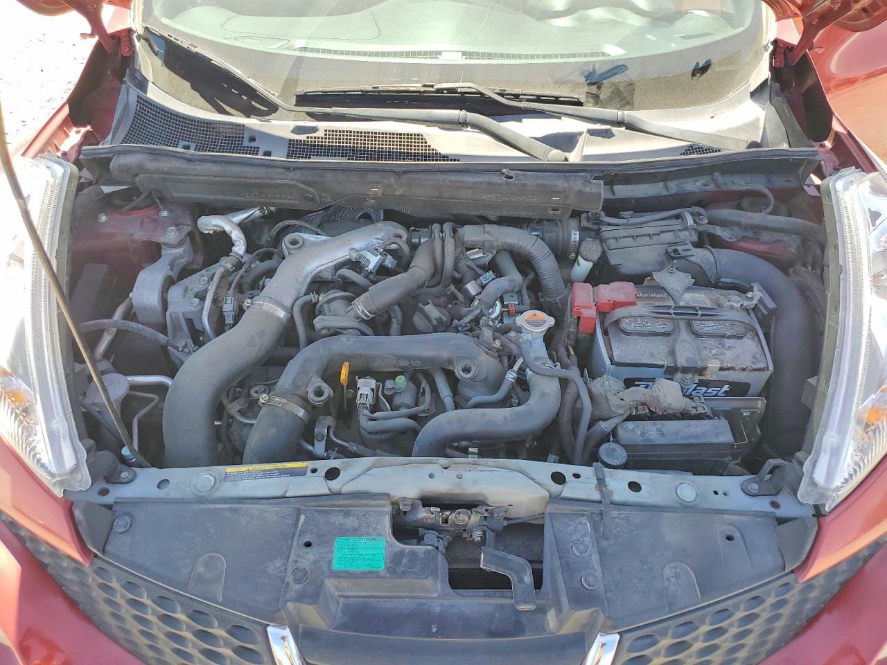 2014 Nissan Juke Sv Red vin: JN8AF5MR2ET355125