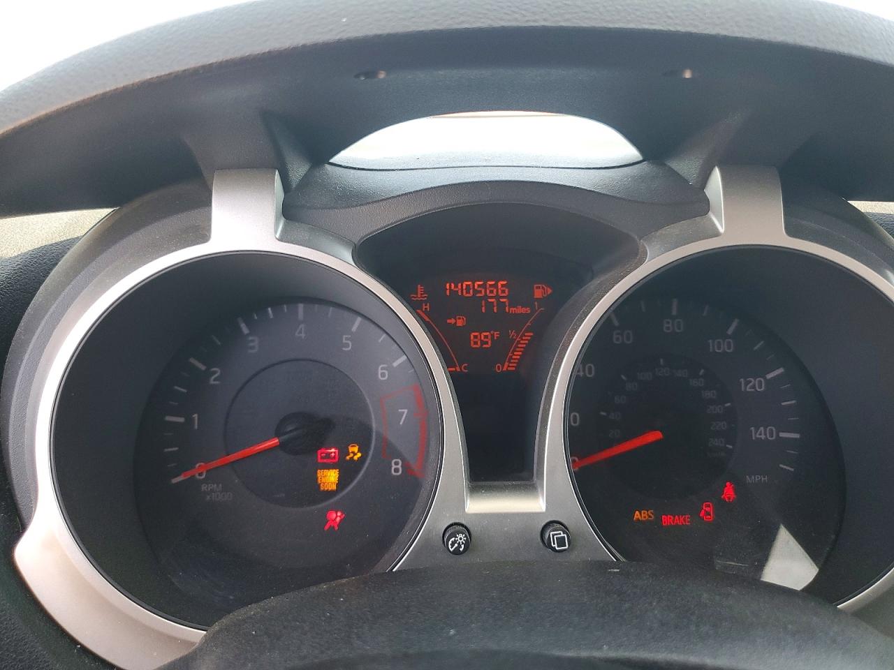 2014 Nissan Juke Sv Red vin: JN8AF5MR2ET355125