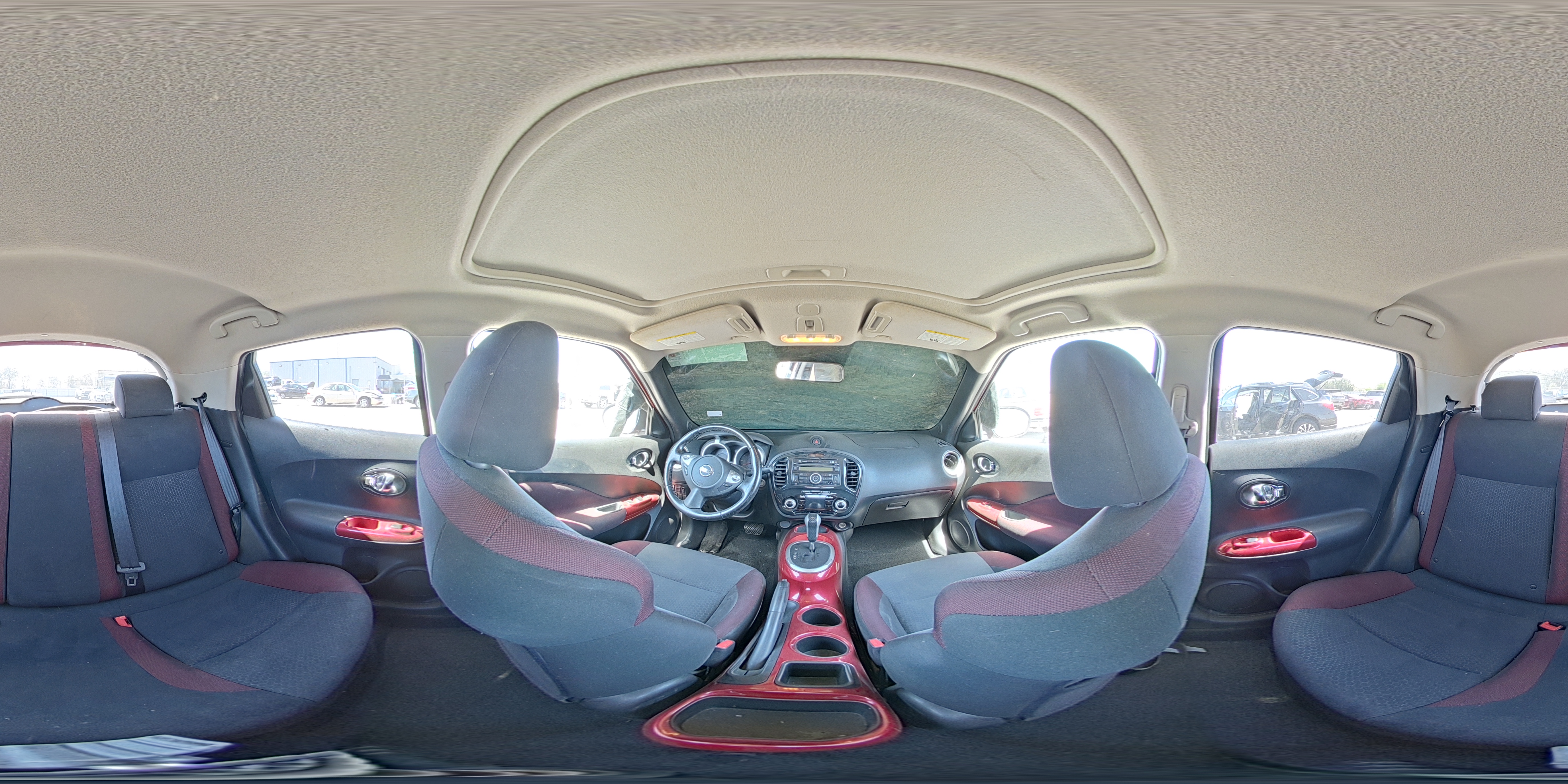 2014 Nissan Juke Sv Red vin: JN8AF5MR2ET355125